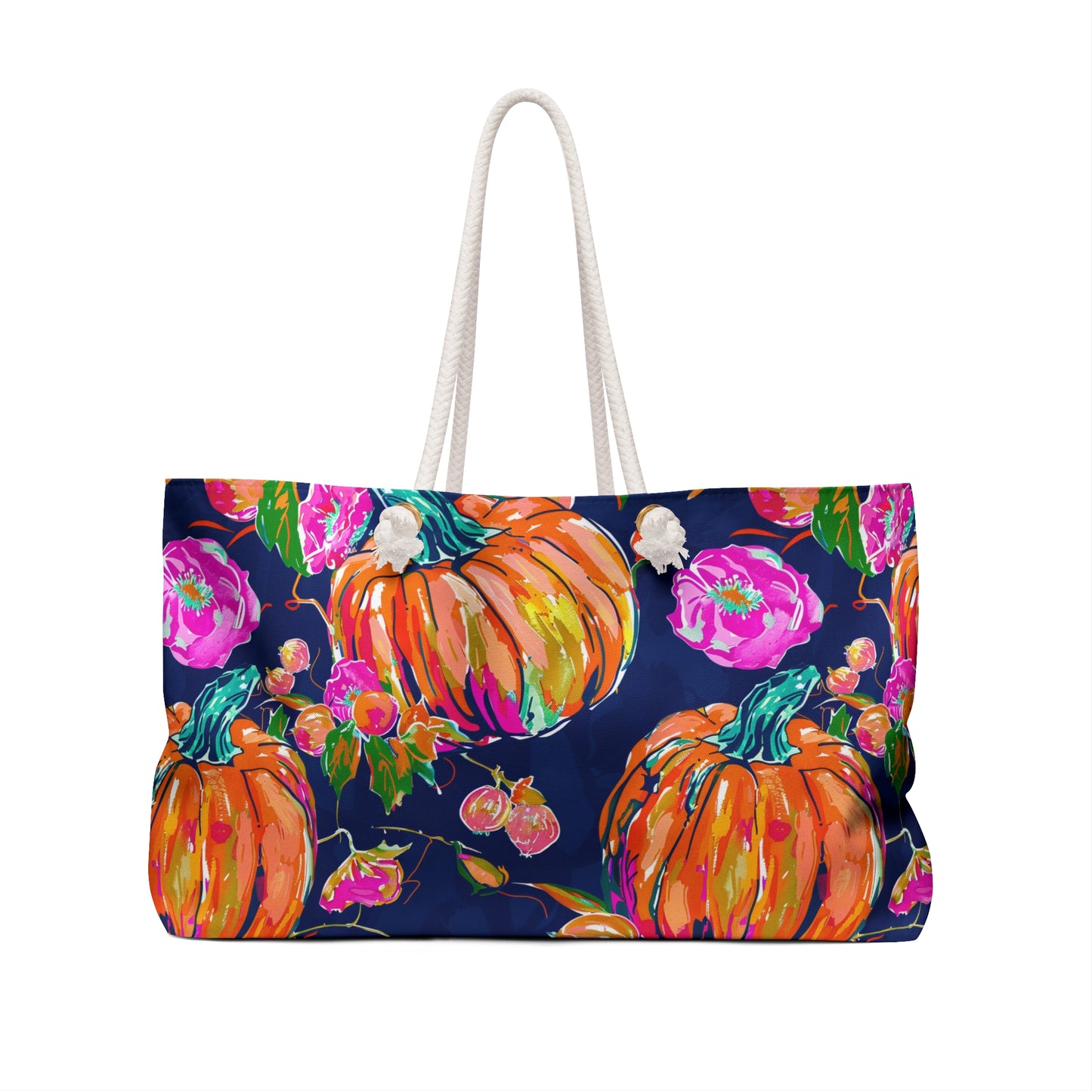 Fall Pumpkins Weekender Bag