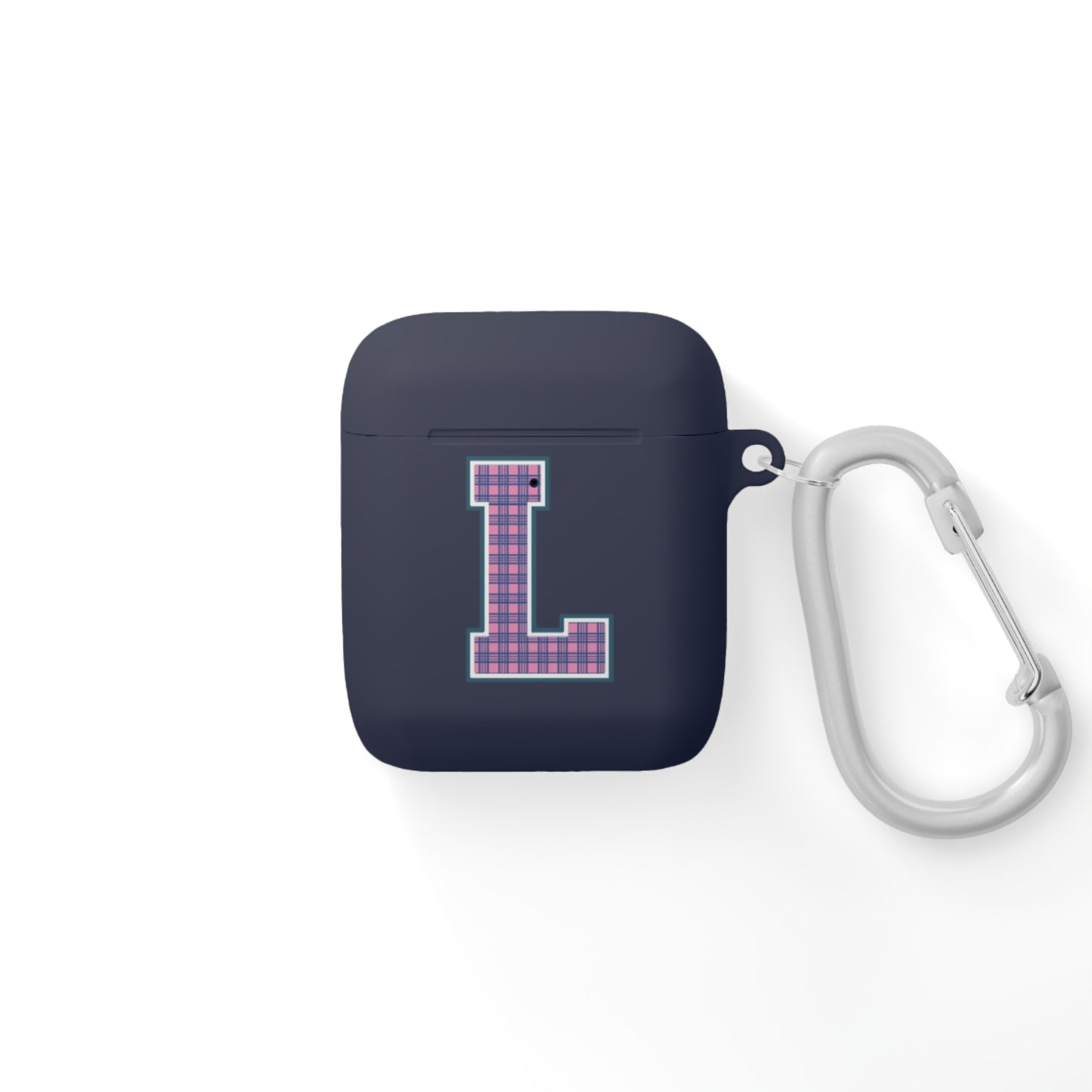 Preppy Letter L AirPods Case Cover
