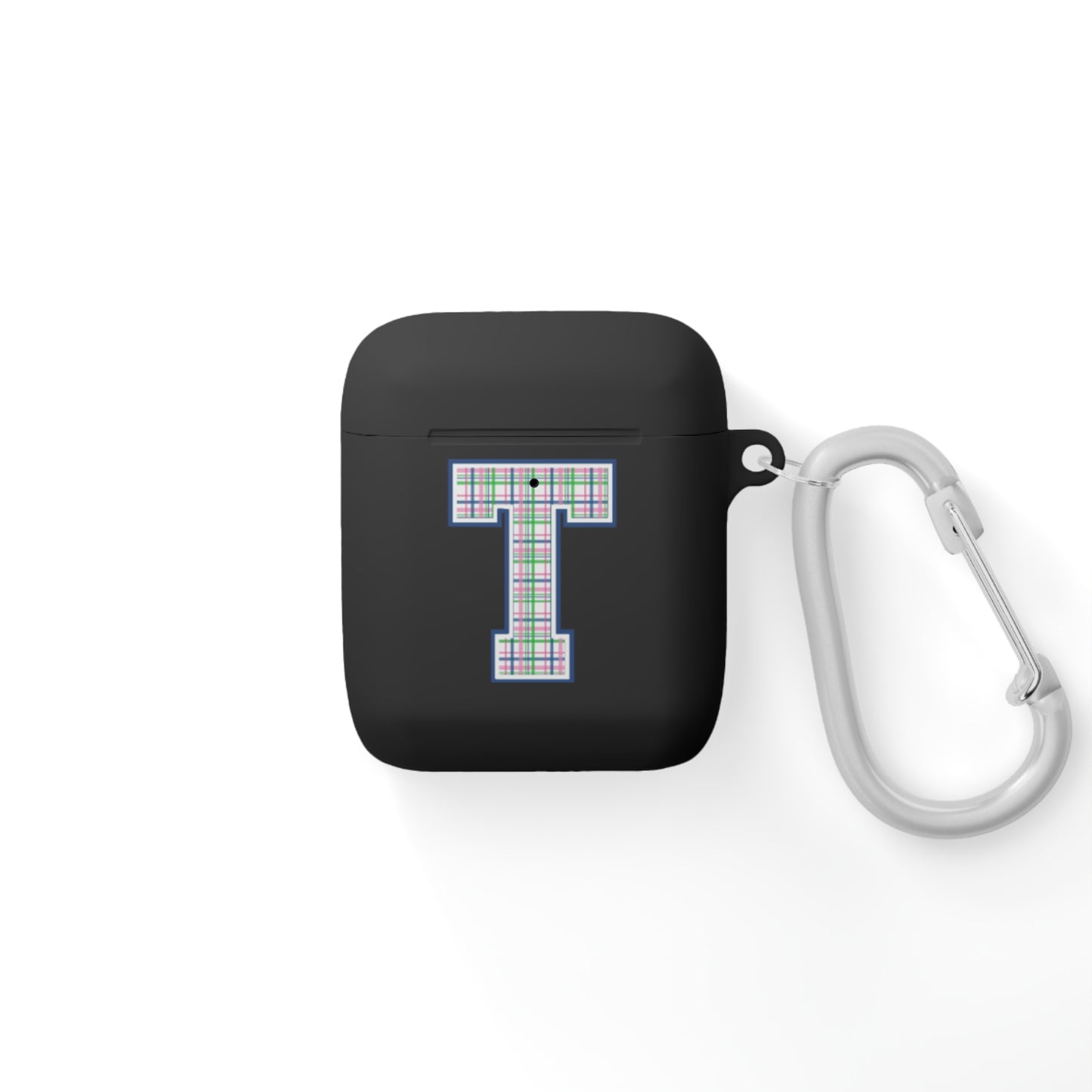 Preppy Letter T AirPods Case Cover