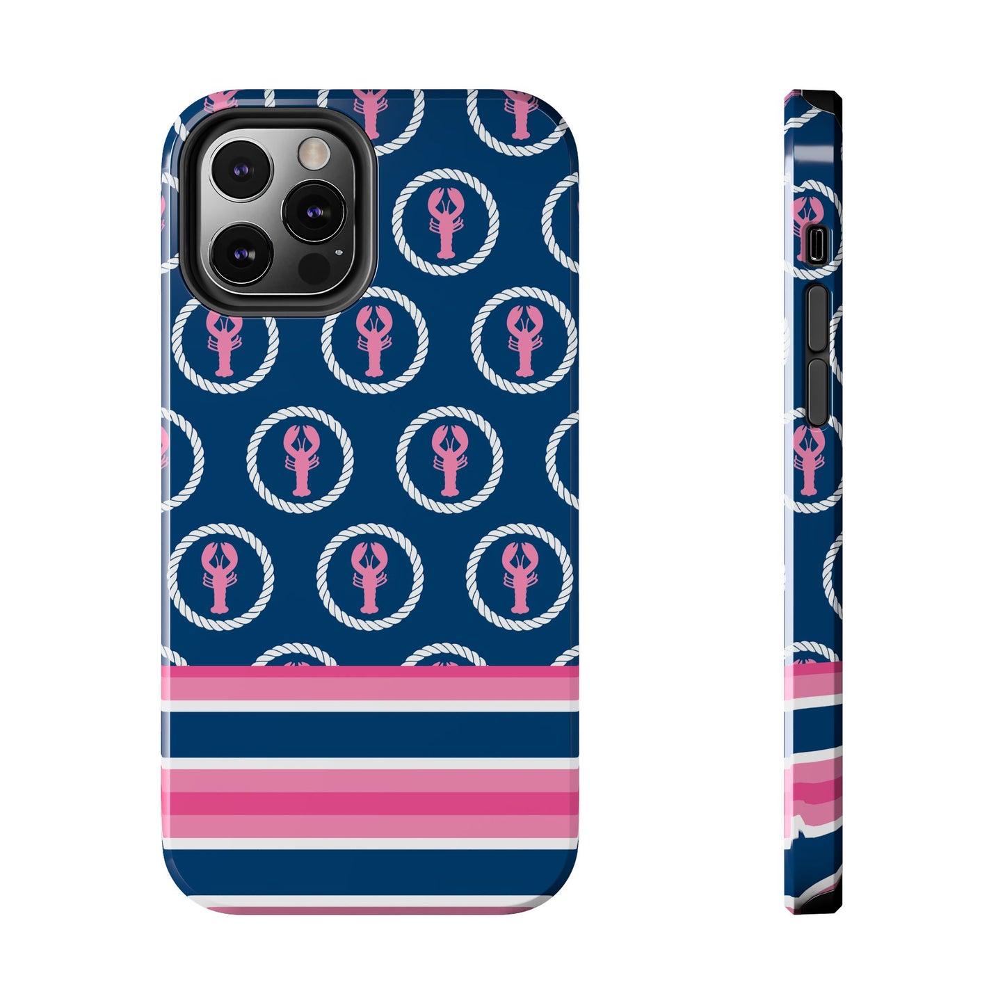 Preppy Lobsters Tough Phone Case