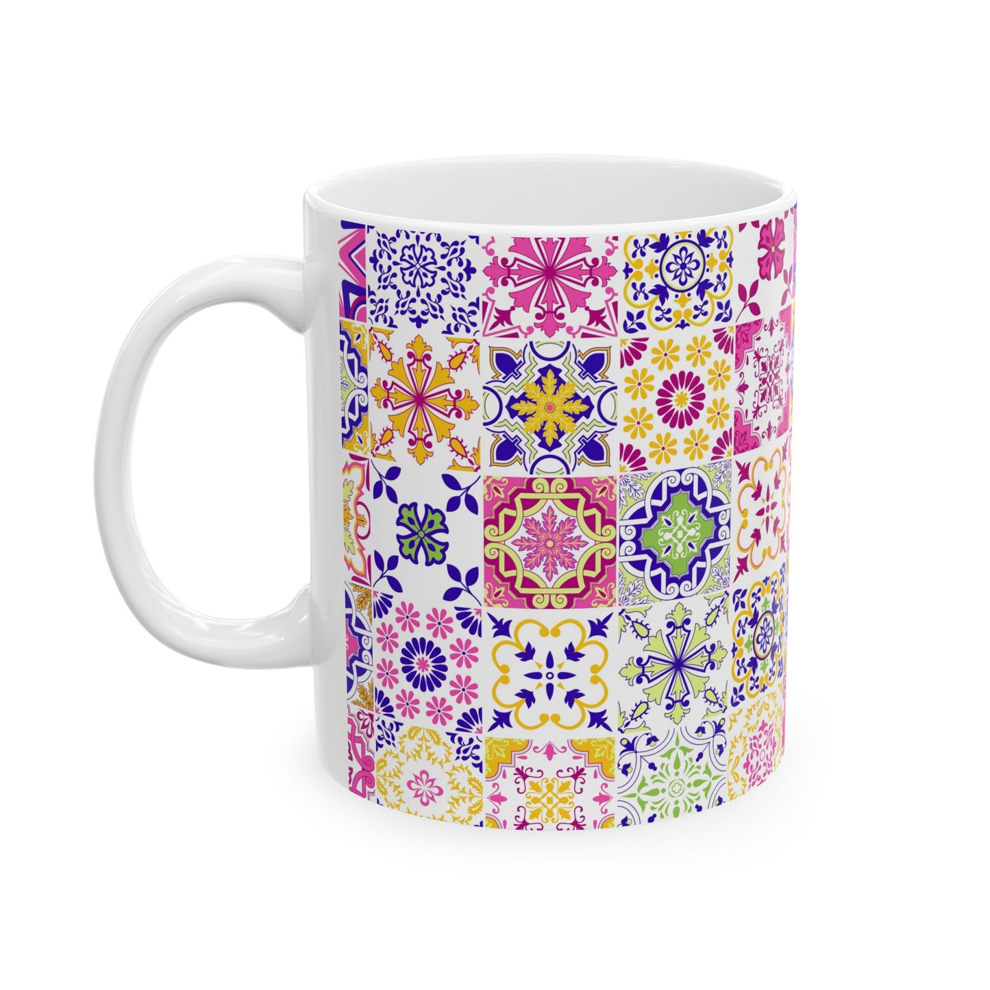 Tiled Ceramic Mug