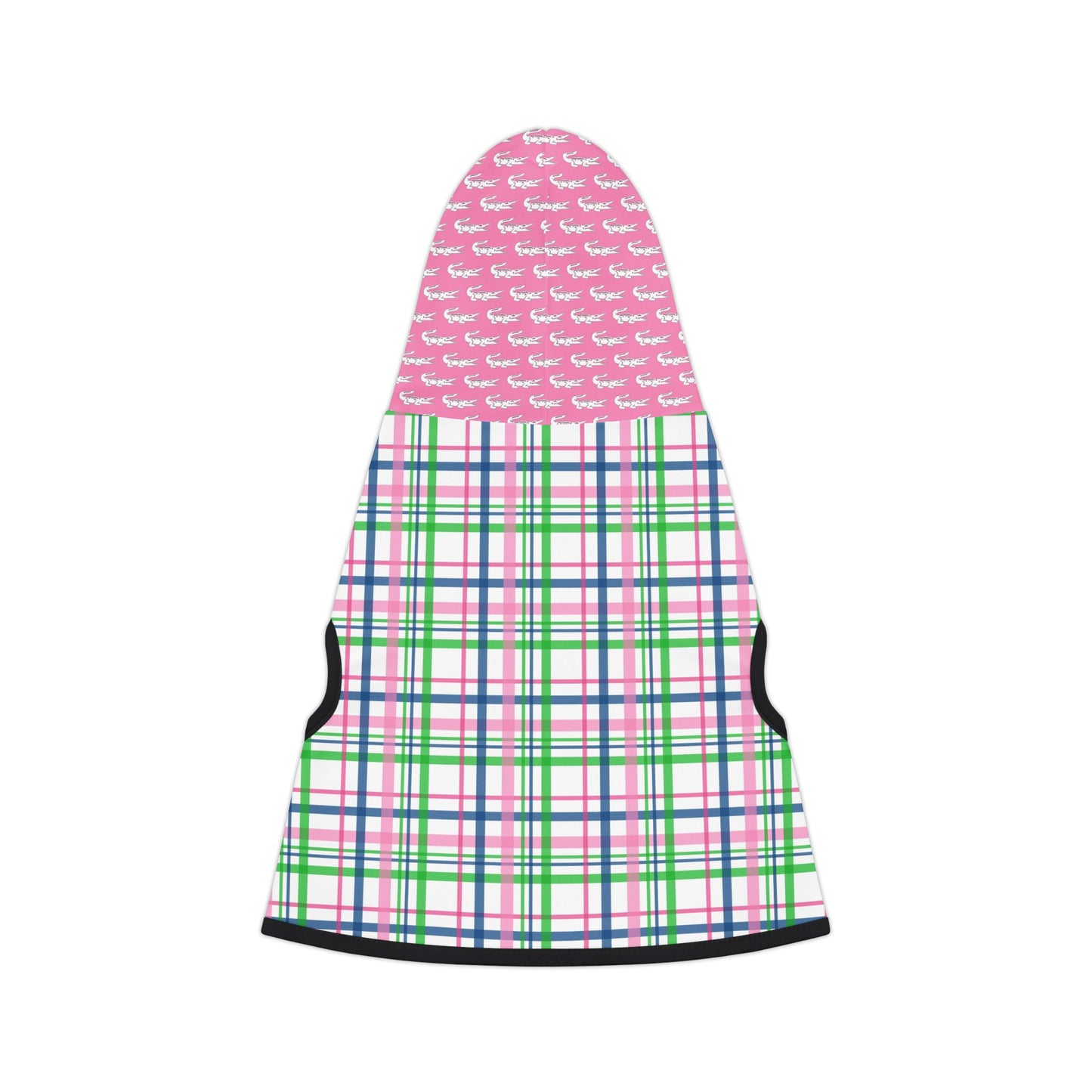 Gator Plaid Pet Hoodie