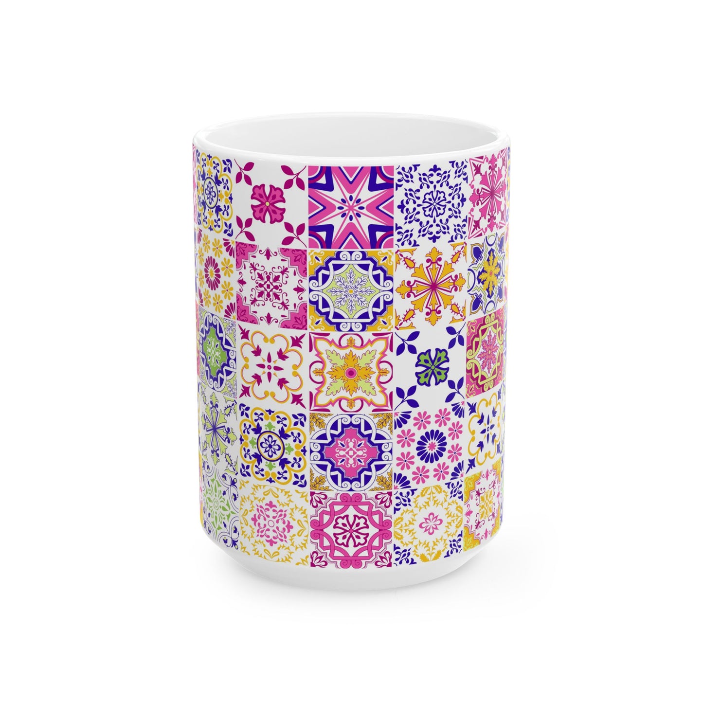 Tiled Ceramic Mug