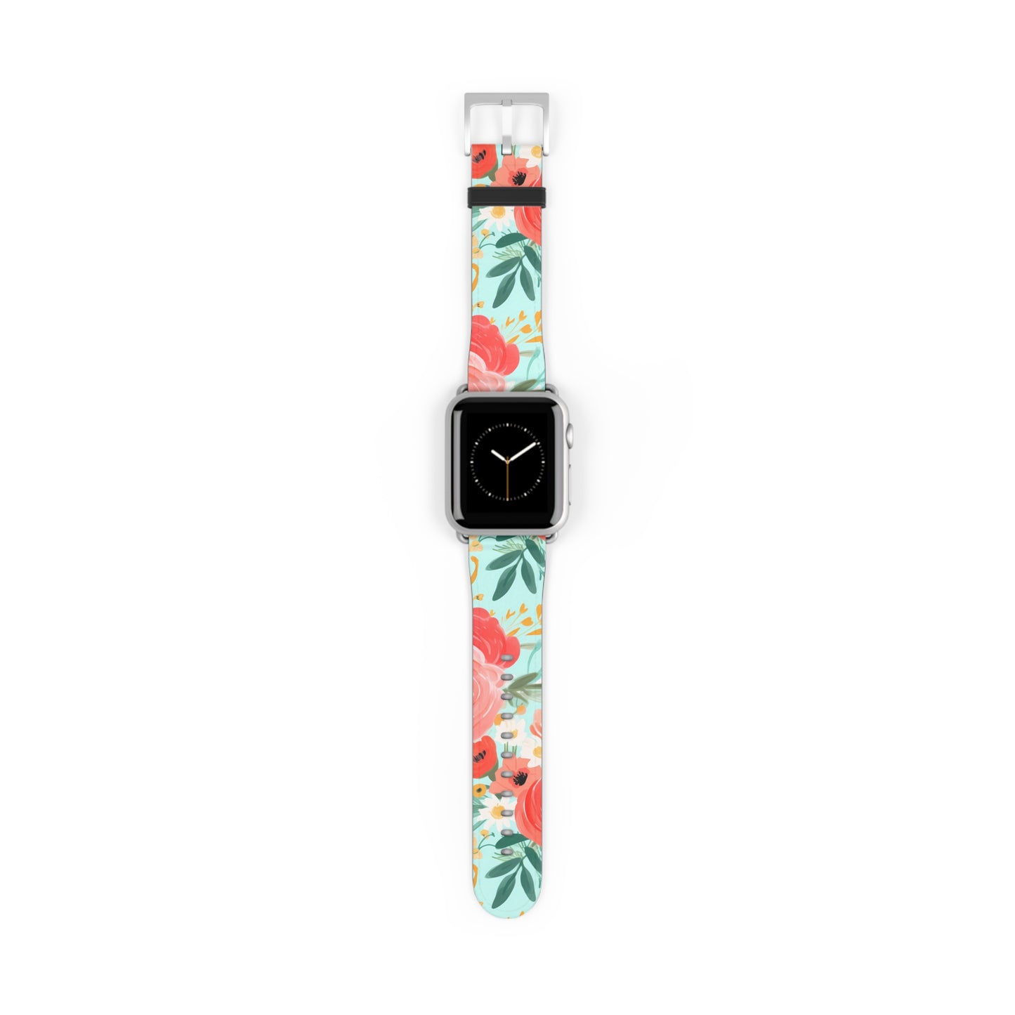 Coral Floral Watch Band