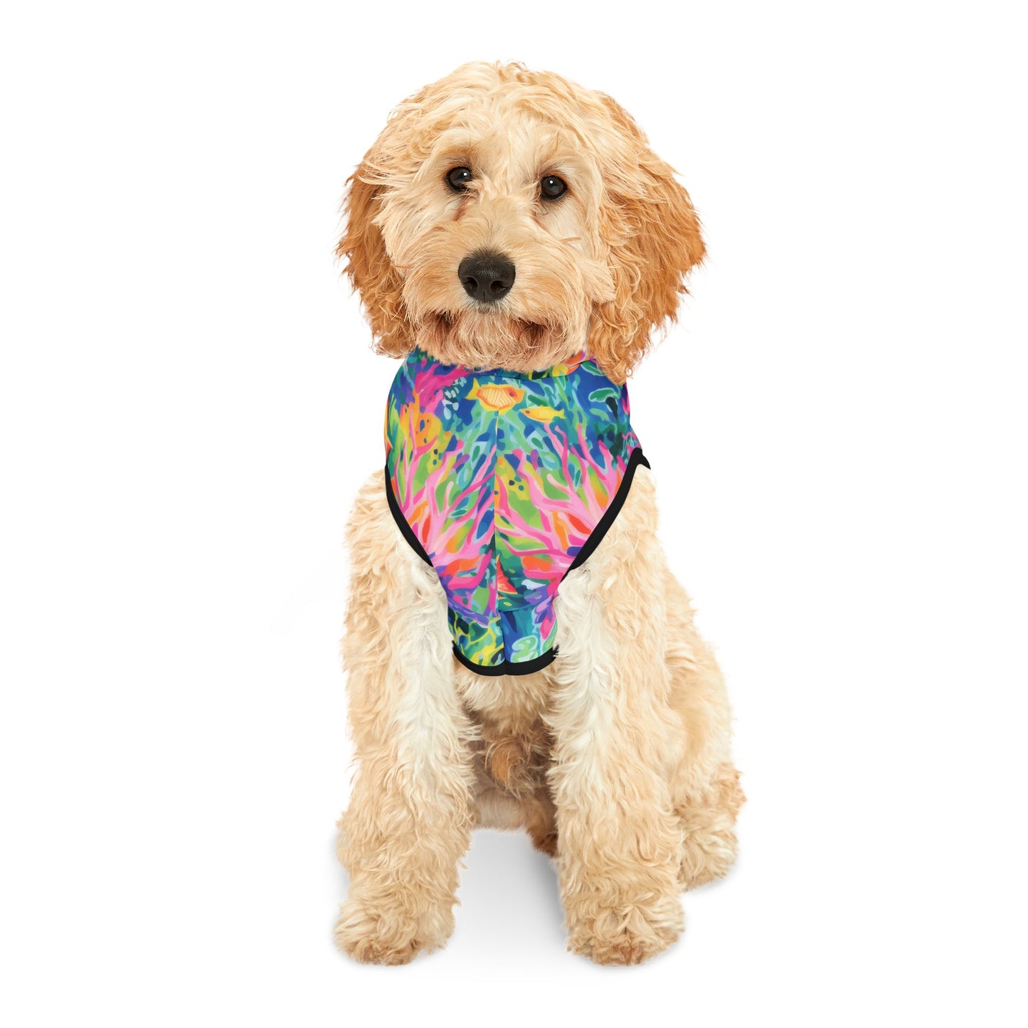 Watercolor Fish Pet Hoodie