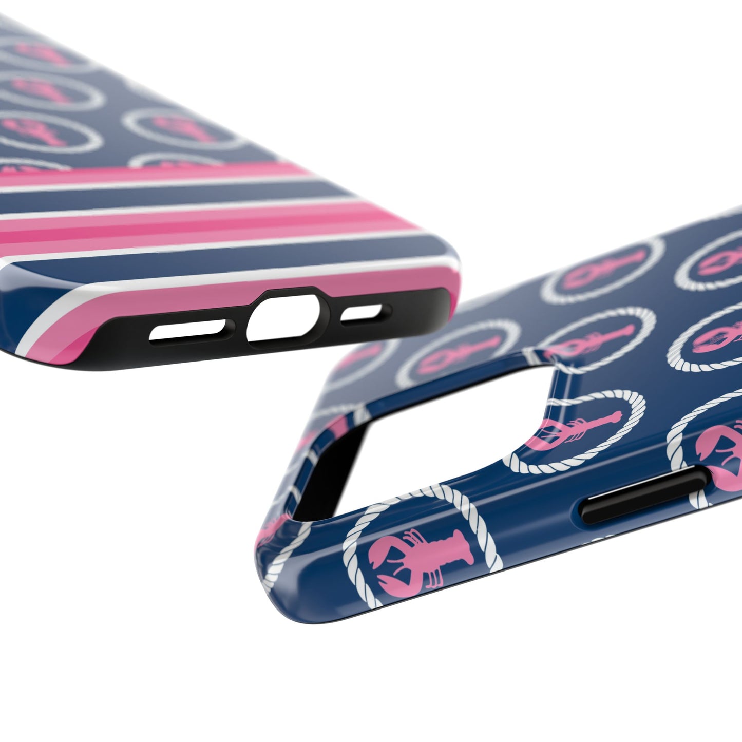 Preppy Lobsters Tough Phone Case