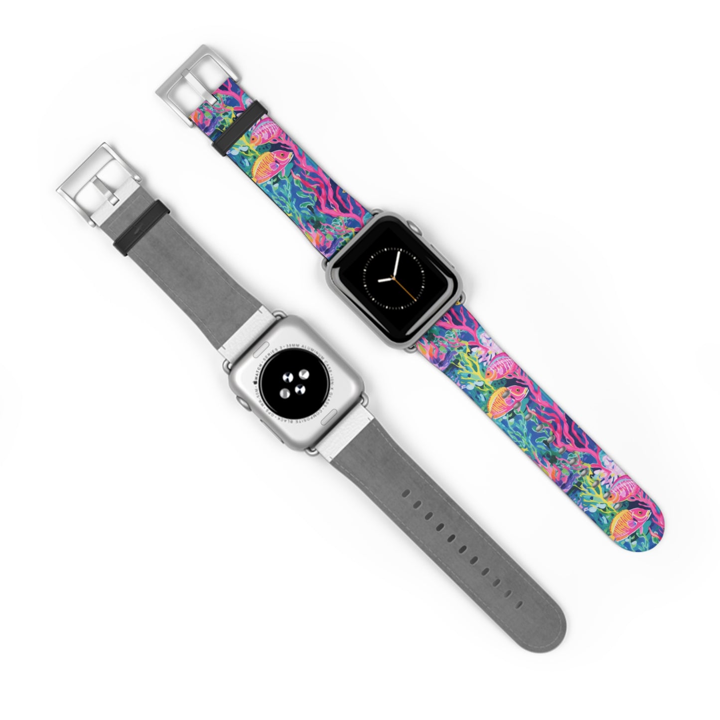 Watercolor Fish Watch Band