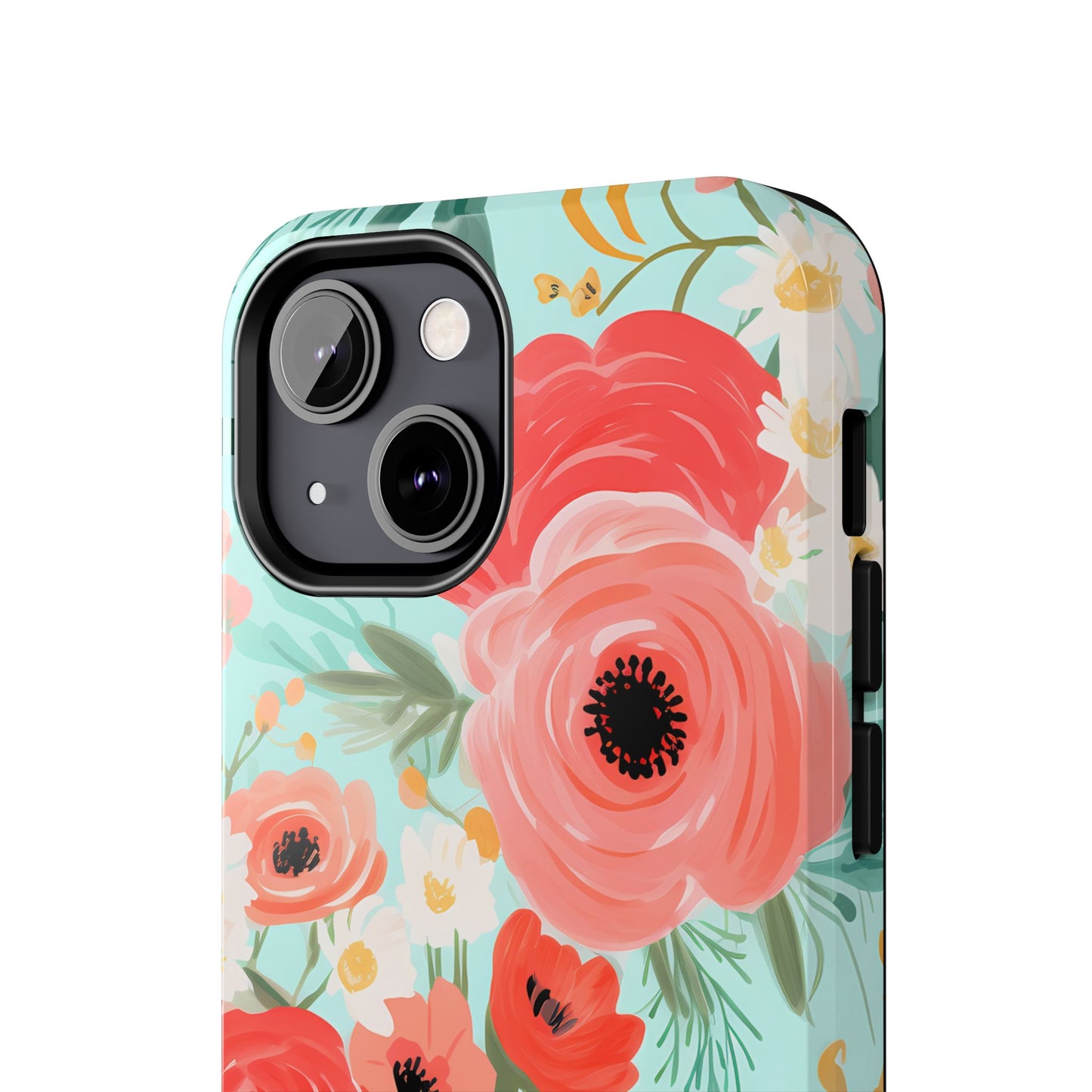 Coral FloralTough Phone Case