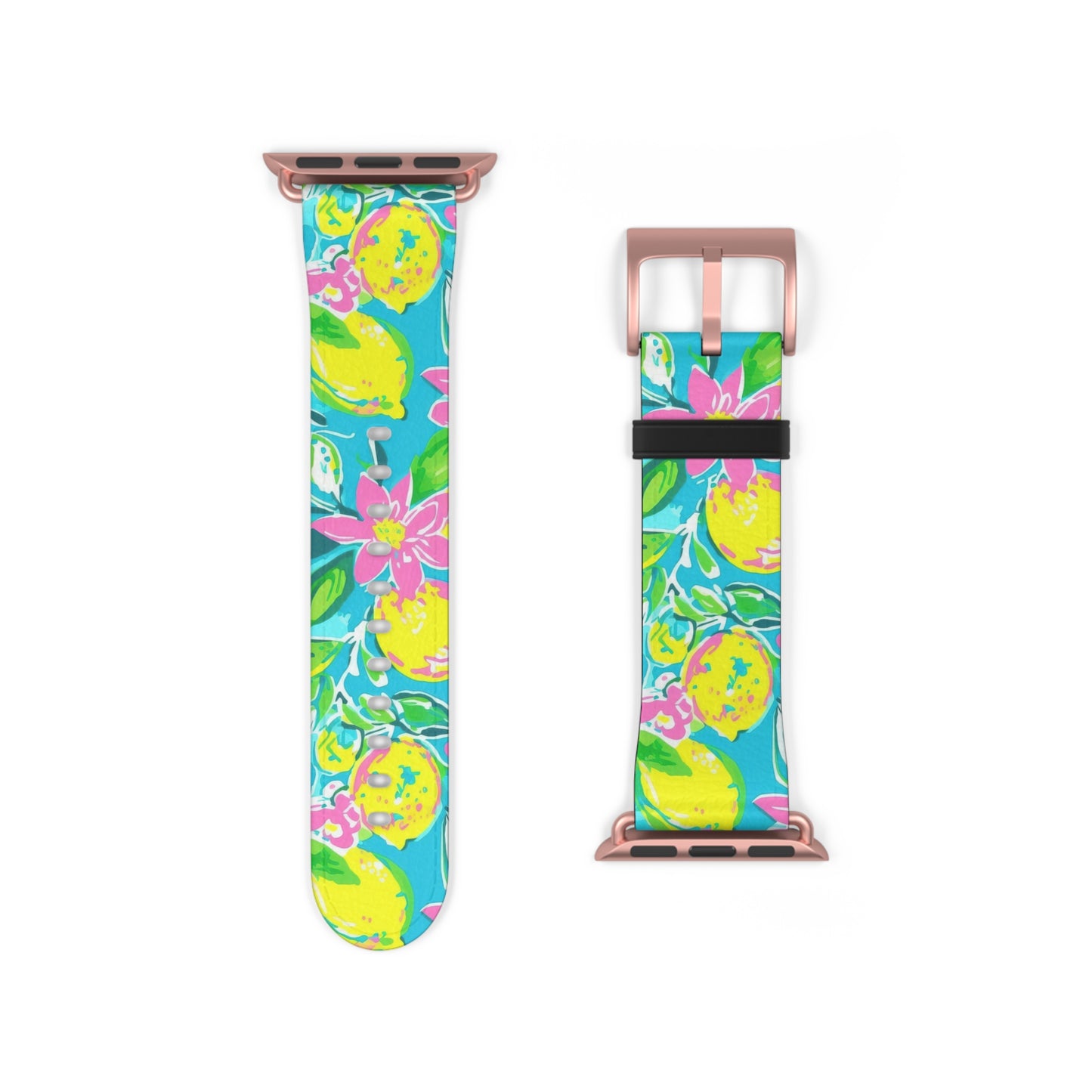 Lemon Floral Watch Band