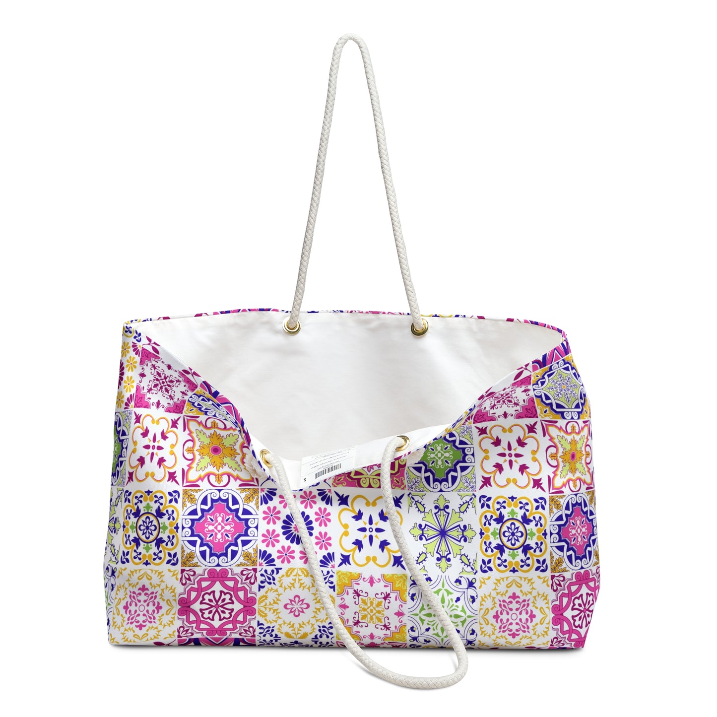 Tiled Weekender Bag