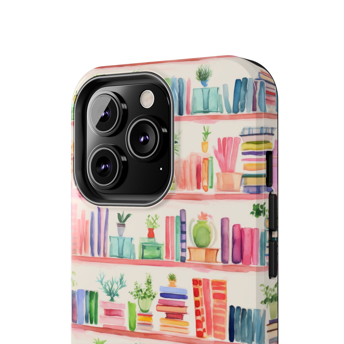 Colorful Bookshelf Tough Phone Cases