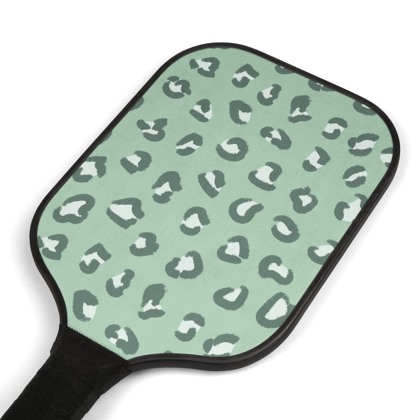 Pastel Leopard Pickleball Paddle Set
