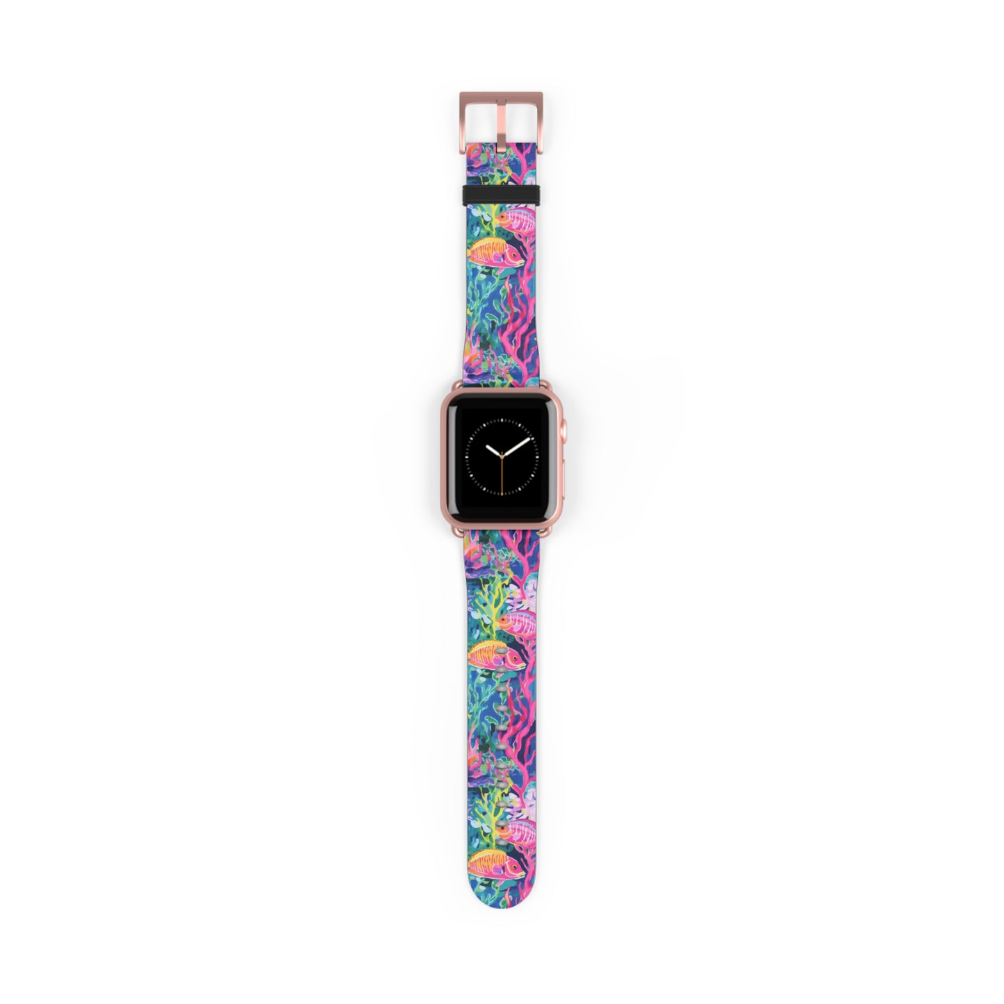 Watercolor Fish Watch Band