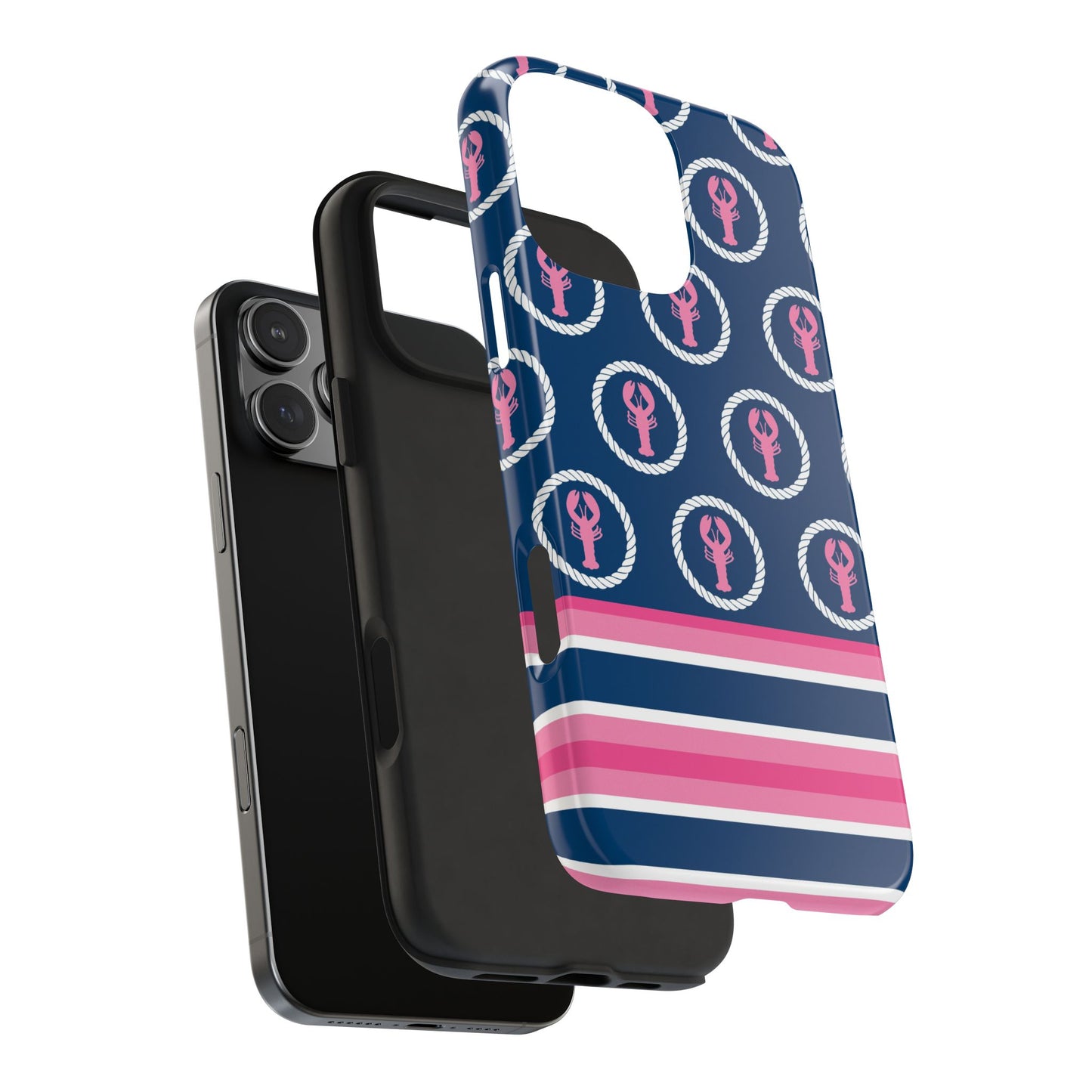 Preppy Lobsters Tough Phone Case