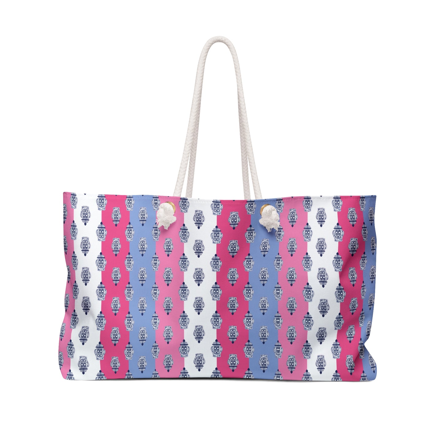 Ginger Jar Stripes Weekender Bag