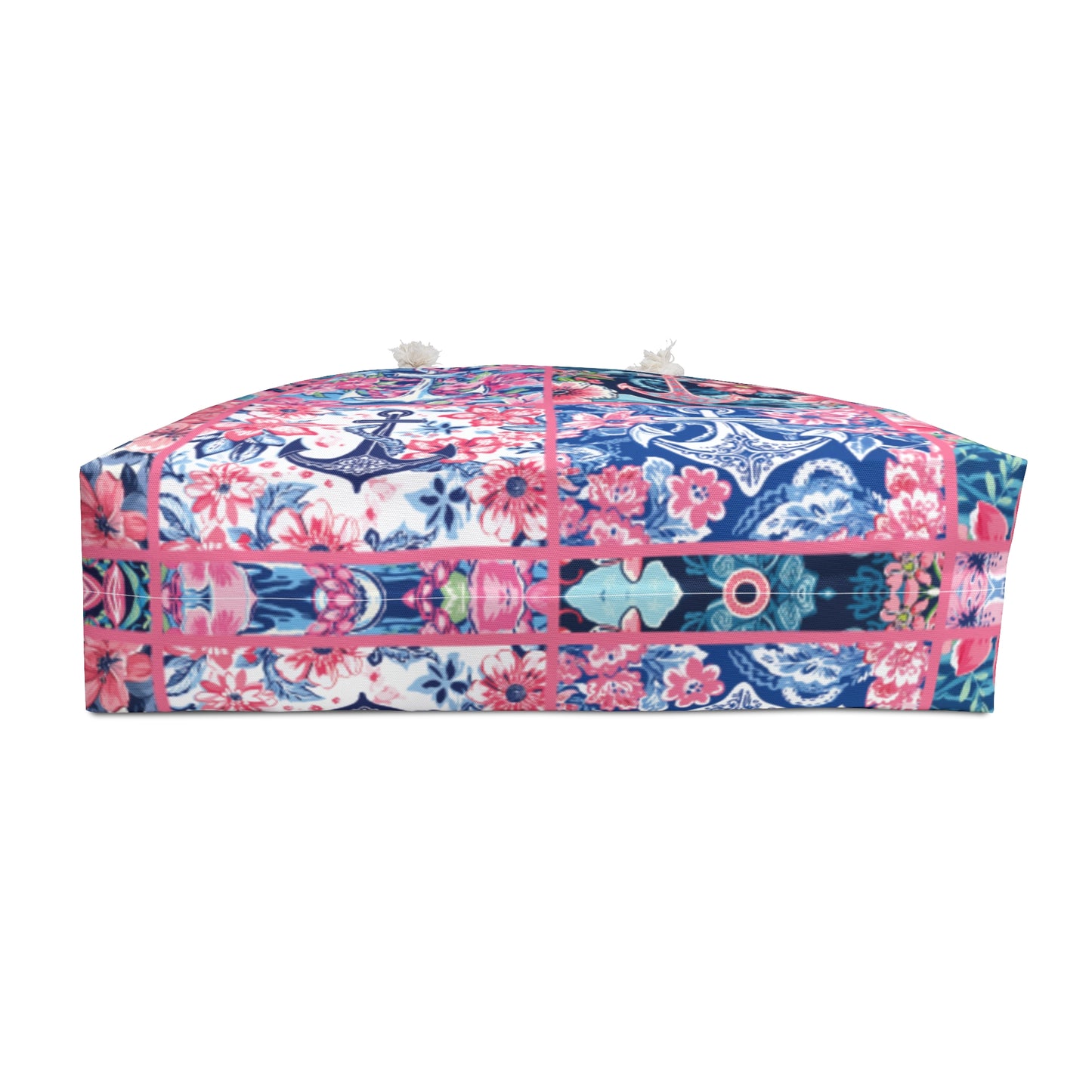 Floral Anchors Weekender Bag