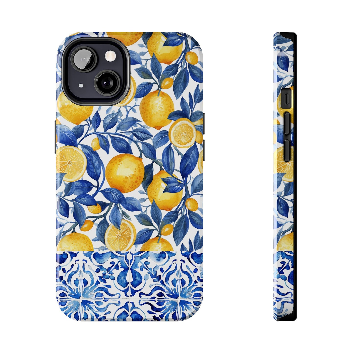 Lemons & Tiles Tough Phone Case