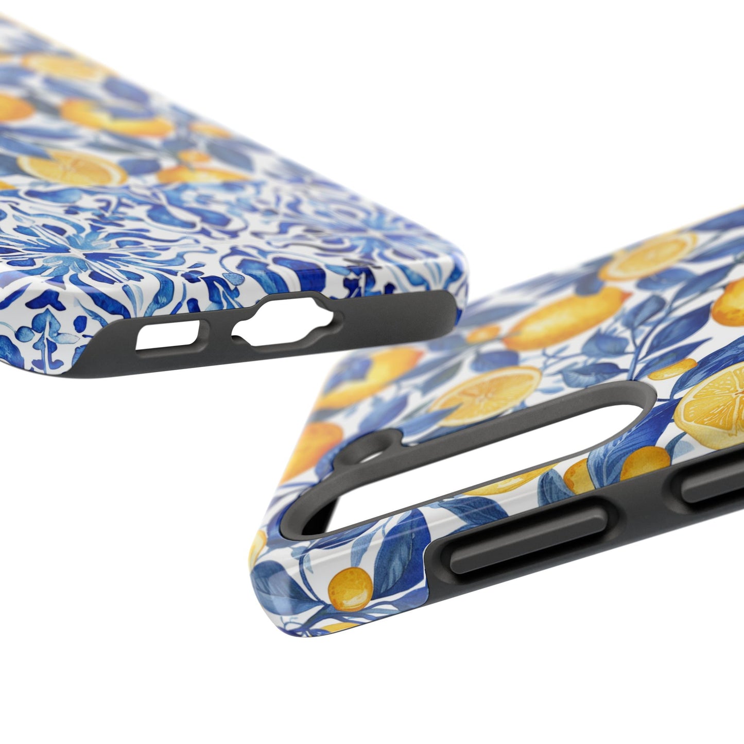Lemons & Tiles Tough Phone Case