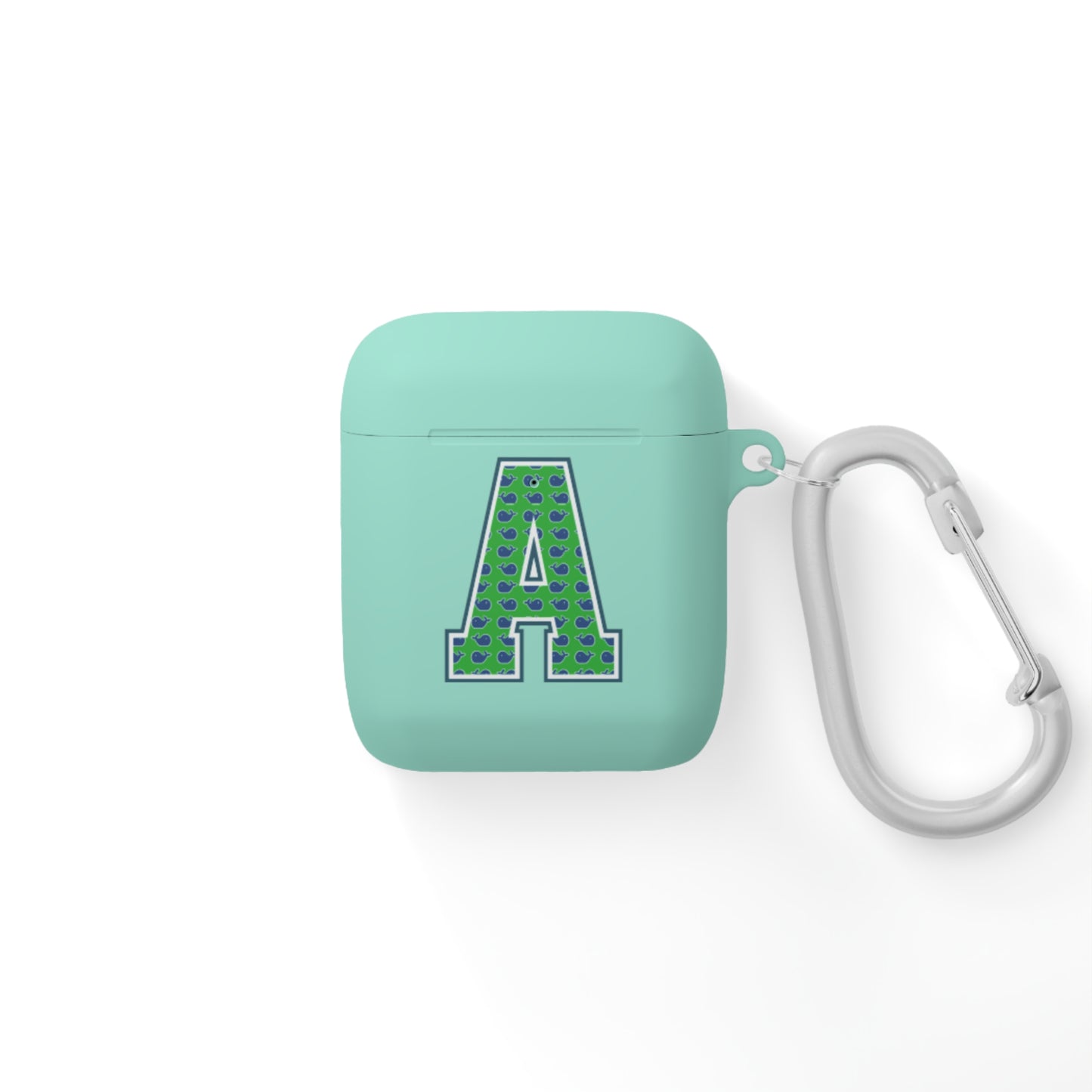 Preppy Letter A AirPods Case Cover