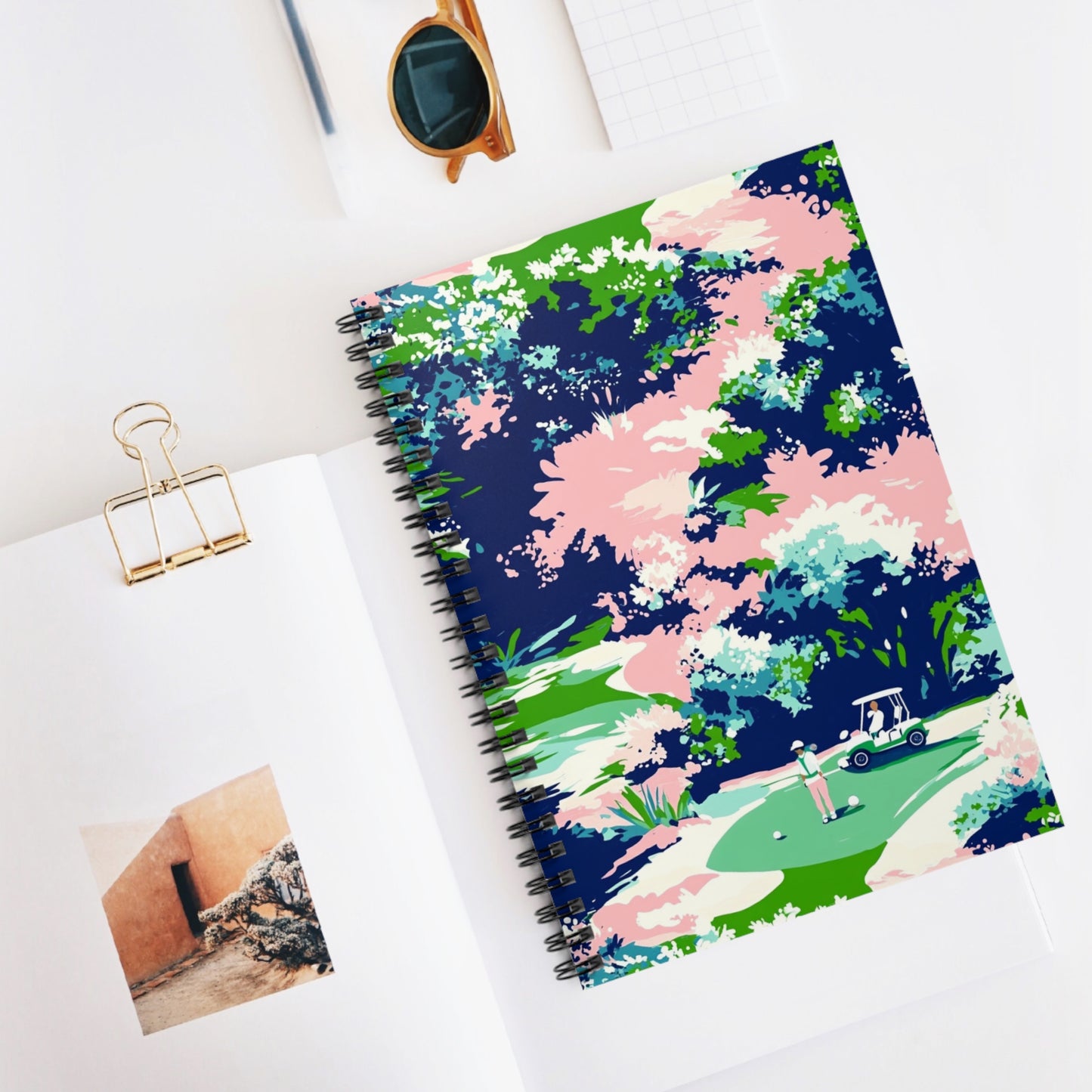 Golf Spiral Notebook