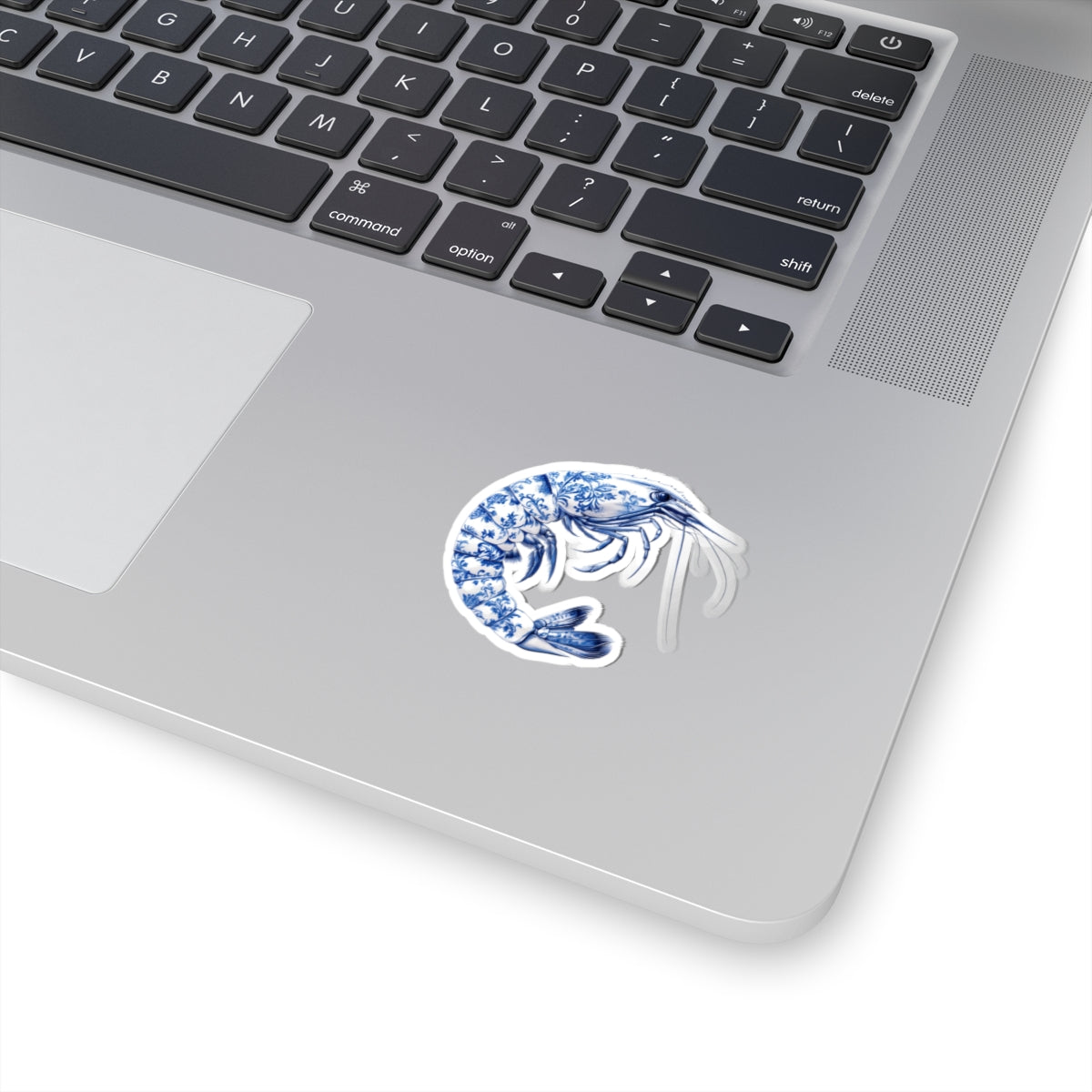 Elegant Shrimp Kiss-Cut Sticker