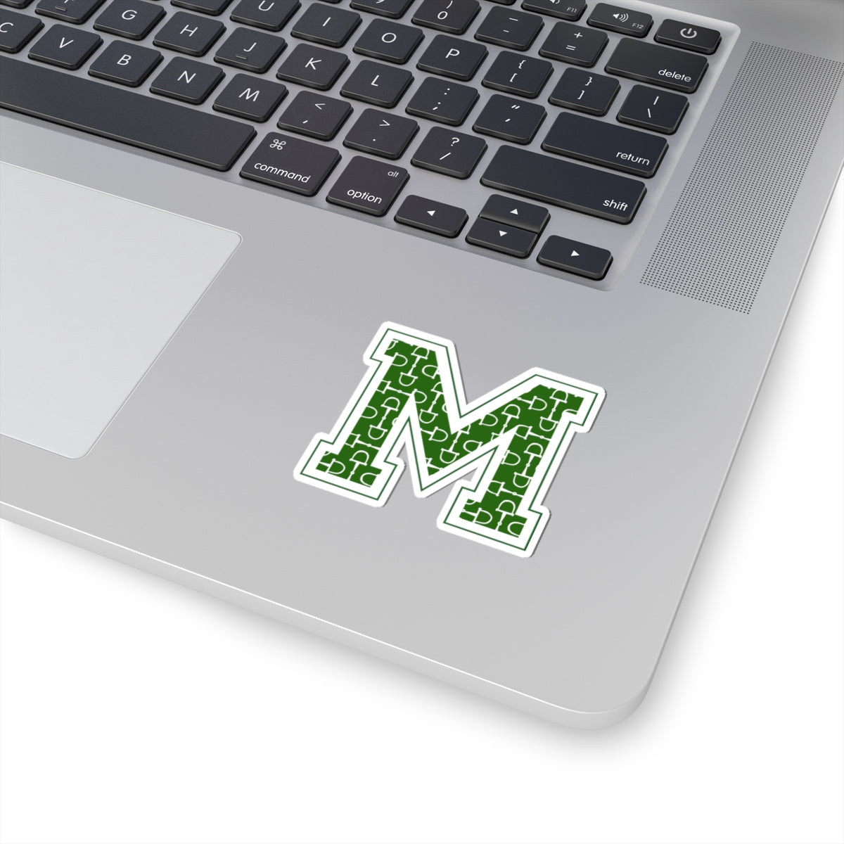 Equestrian Letter M Kiss Cut Sticker