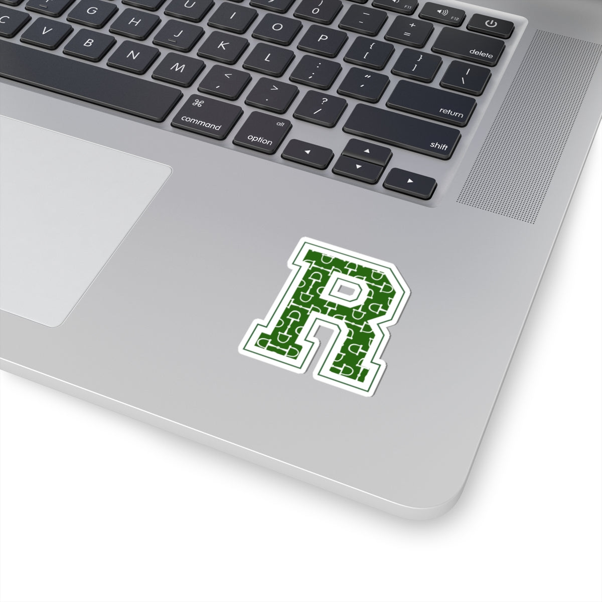 Equestrian Letter R Kiss Cut Sticker