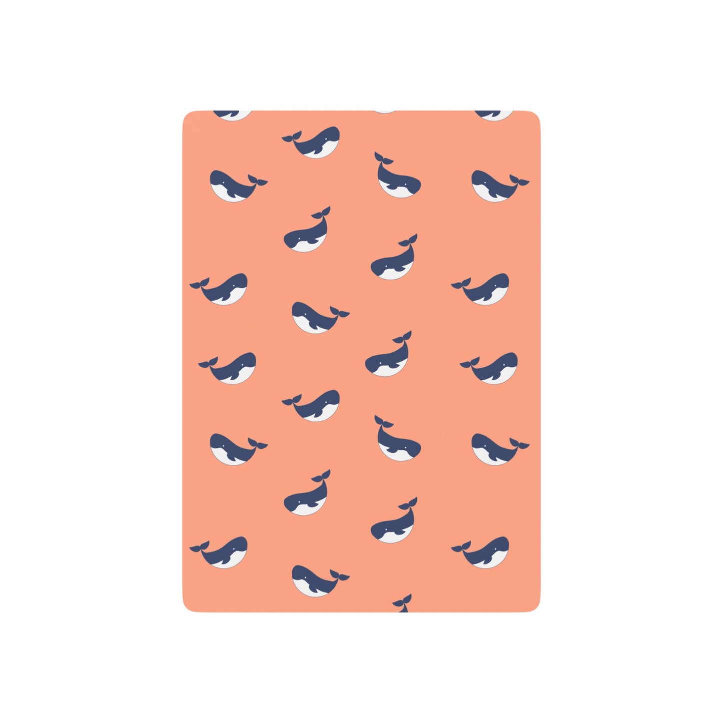Whimsical Whales Playing Cards