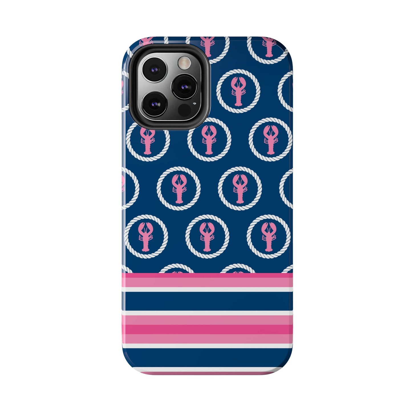 Preppy Lobsters Tough Phone Case
