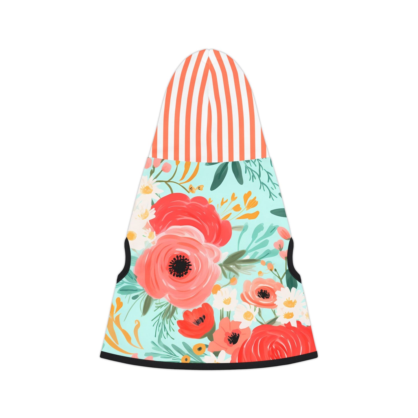 Coral Floral Pet Hoodie