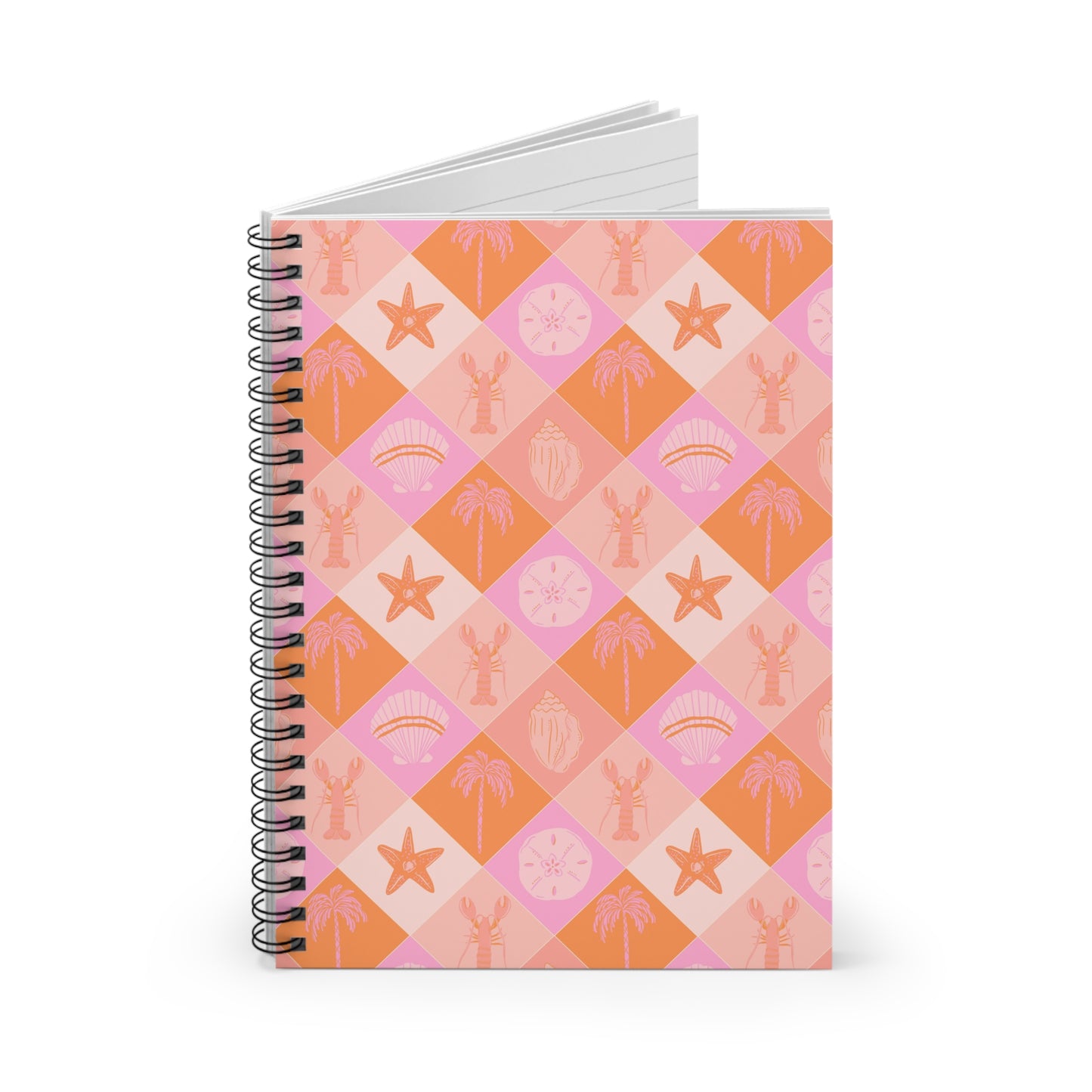 Bright Beach Spiral Notebook