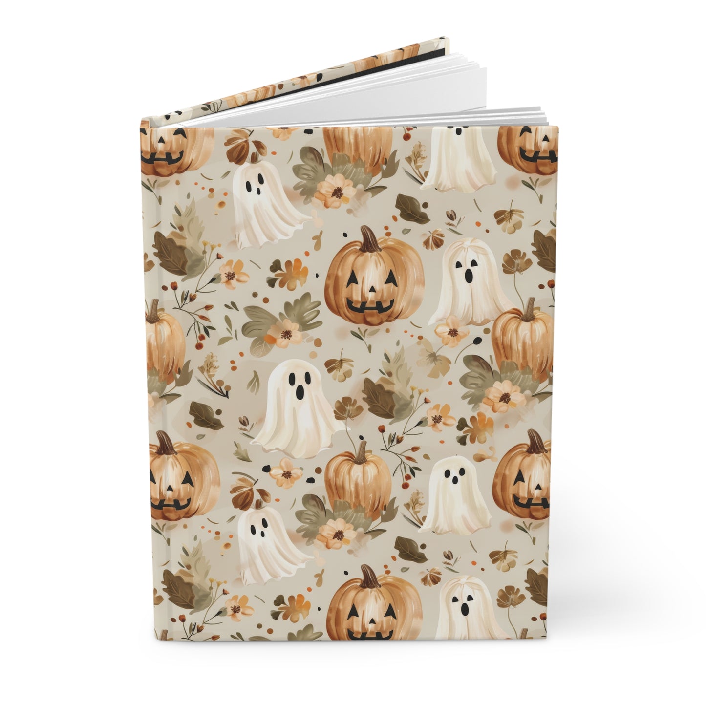Boho Halloween Hardcover Journal