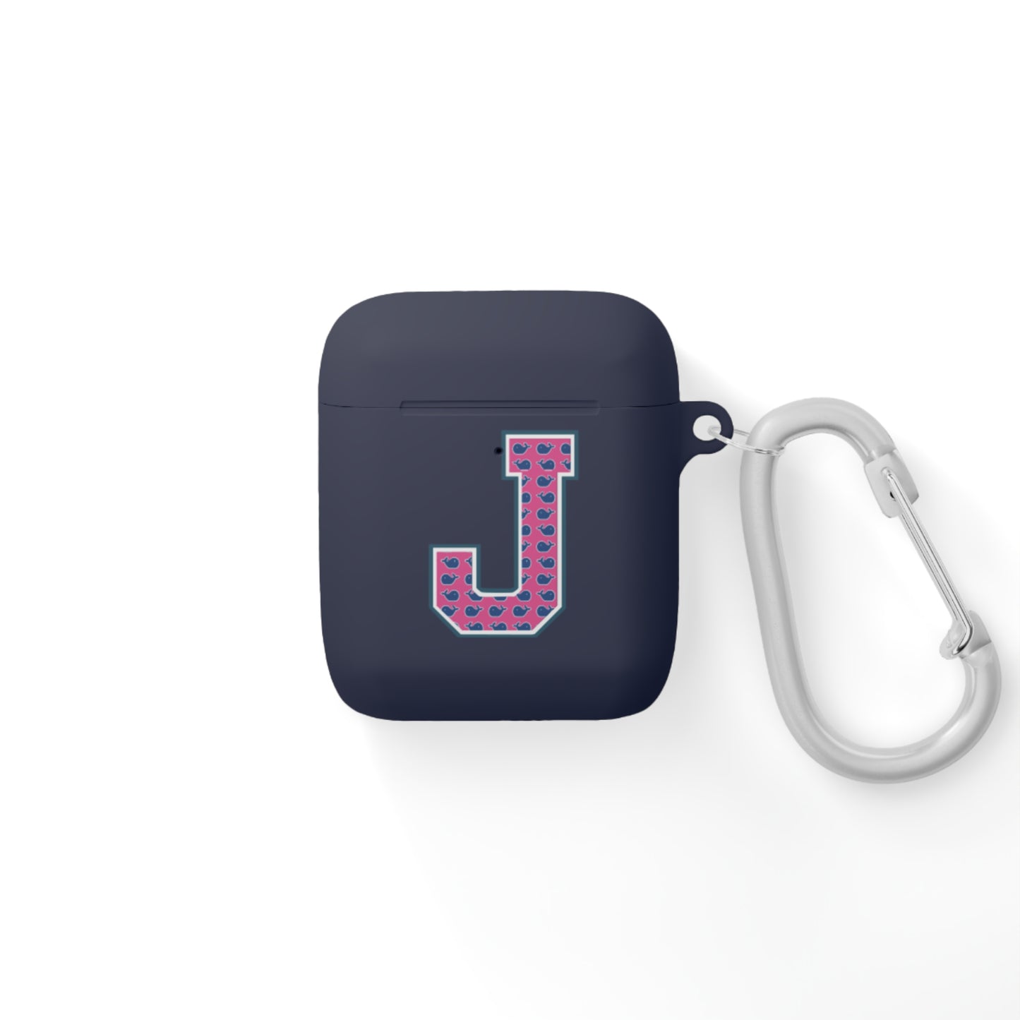 Preppy Letter J AirPods Case Cover