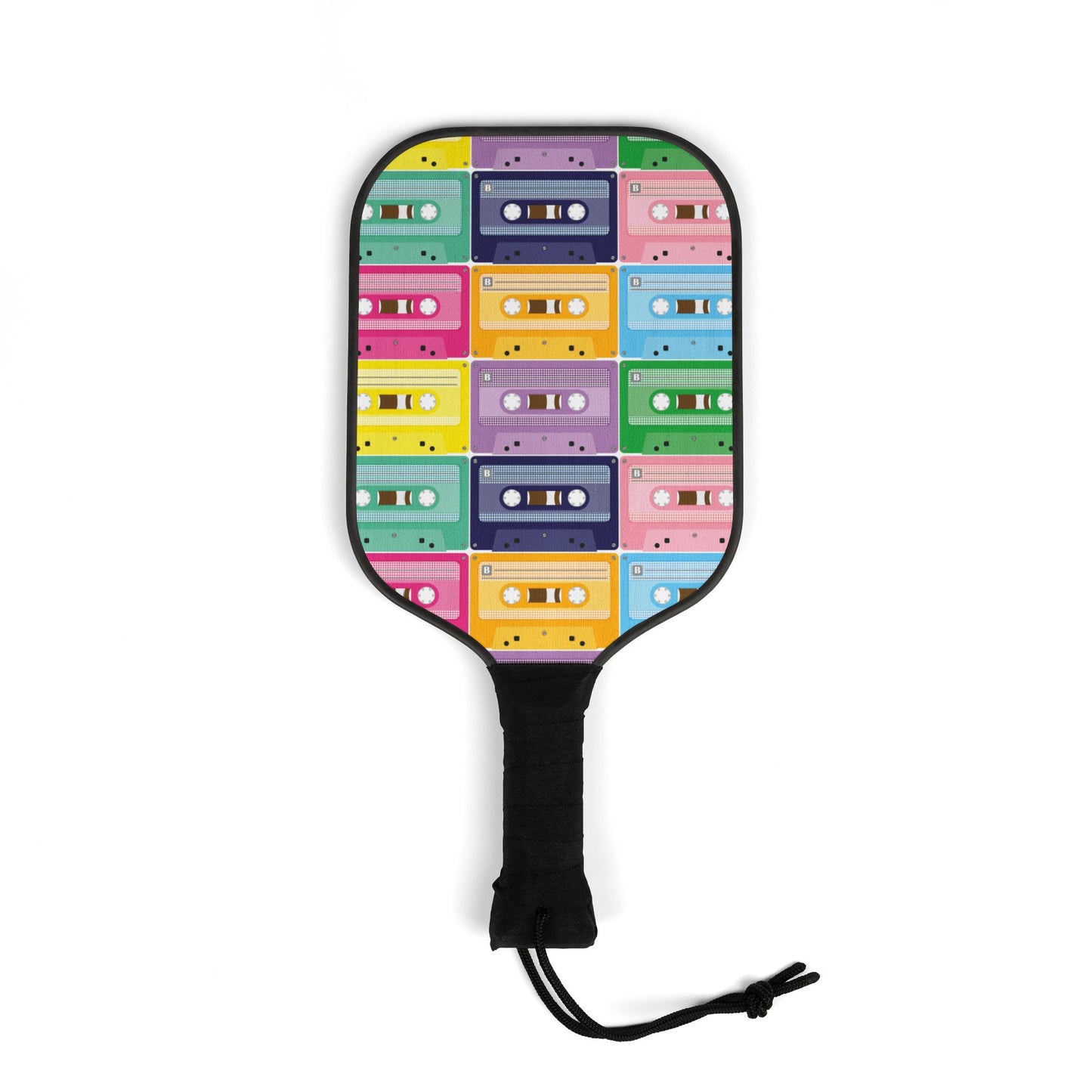 Cassette Tapes Pickleball Paddle Set