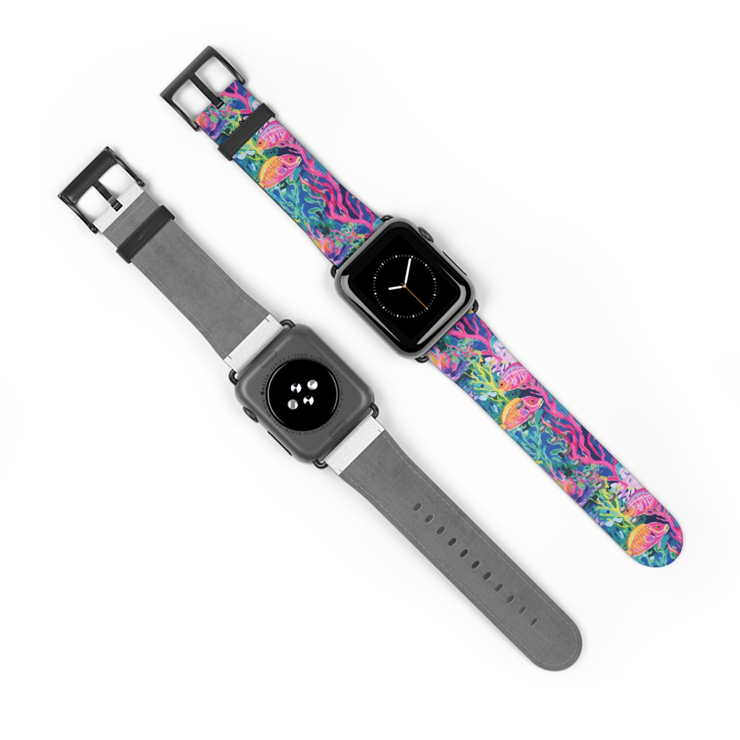 Watercolor Fish Watch Band