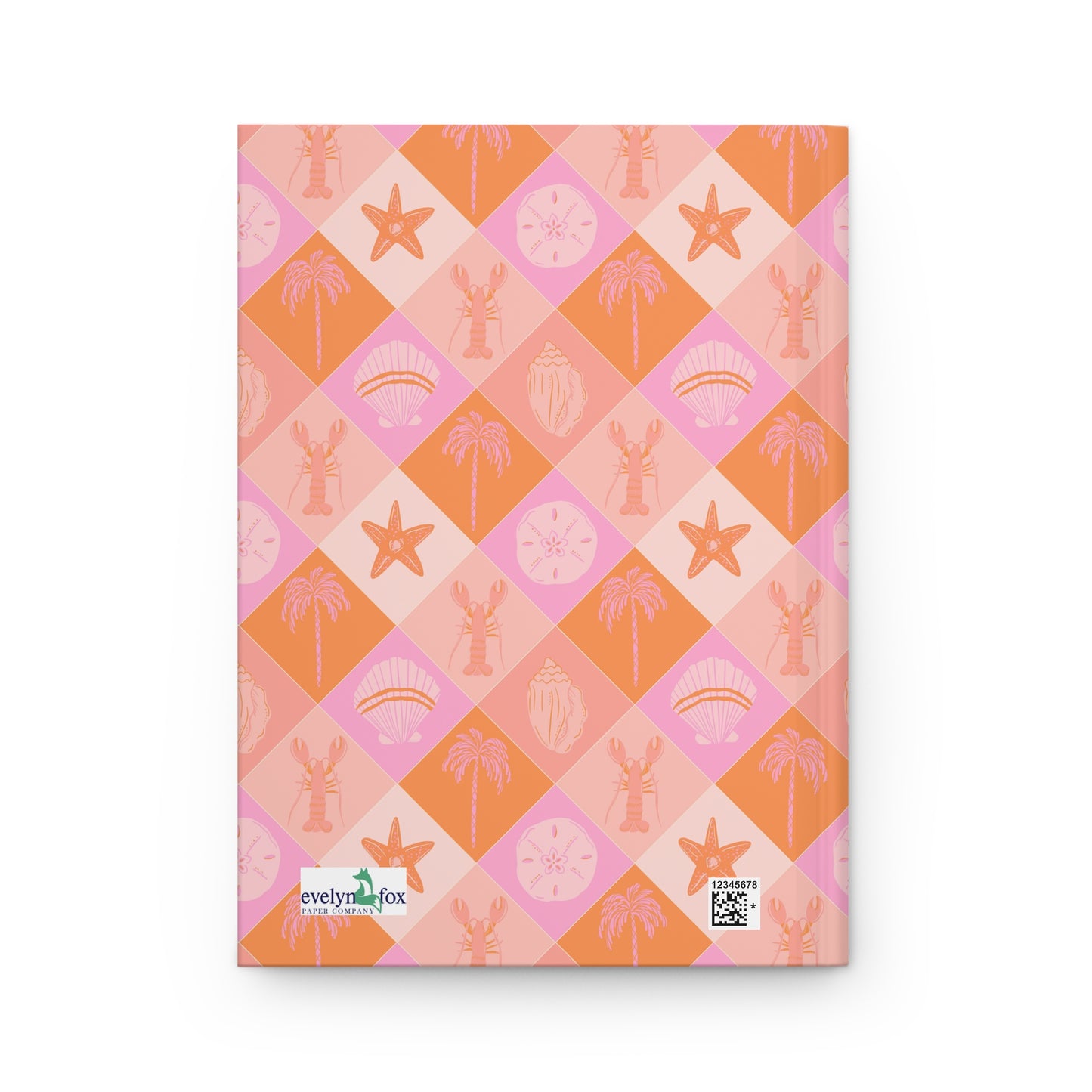 Bright Beach Matte Hardcover Journal