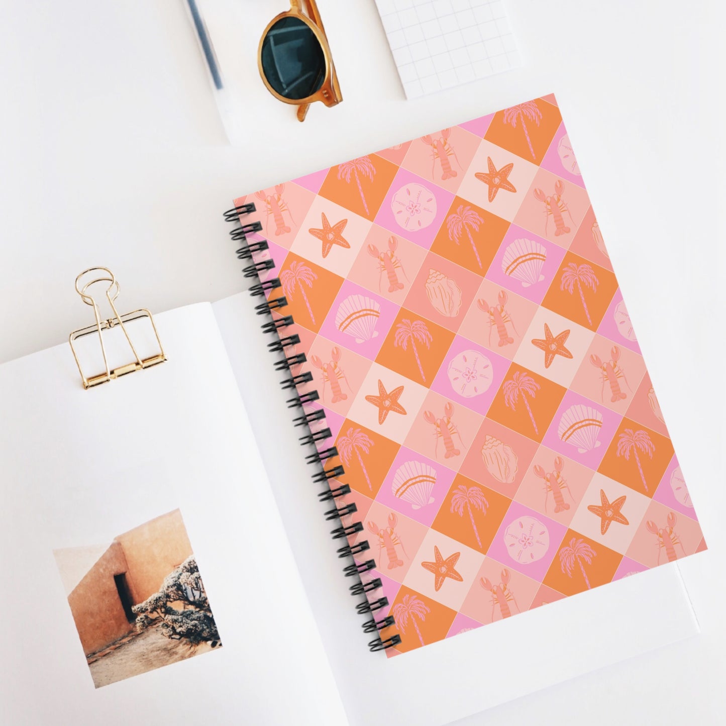 Bright Beach Spiral Notebook