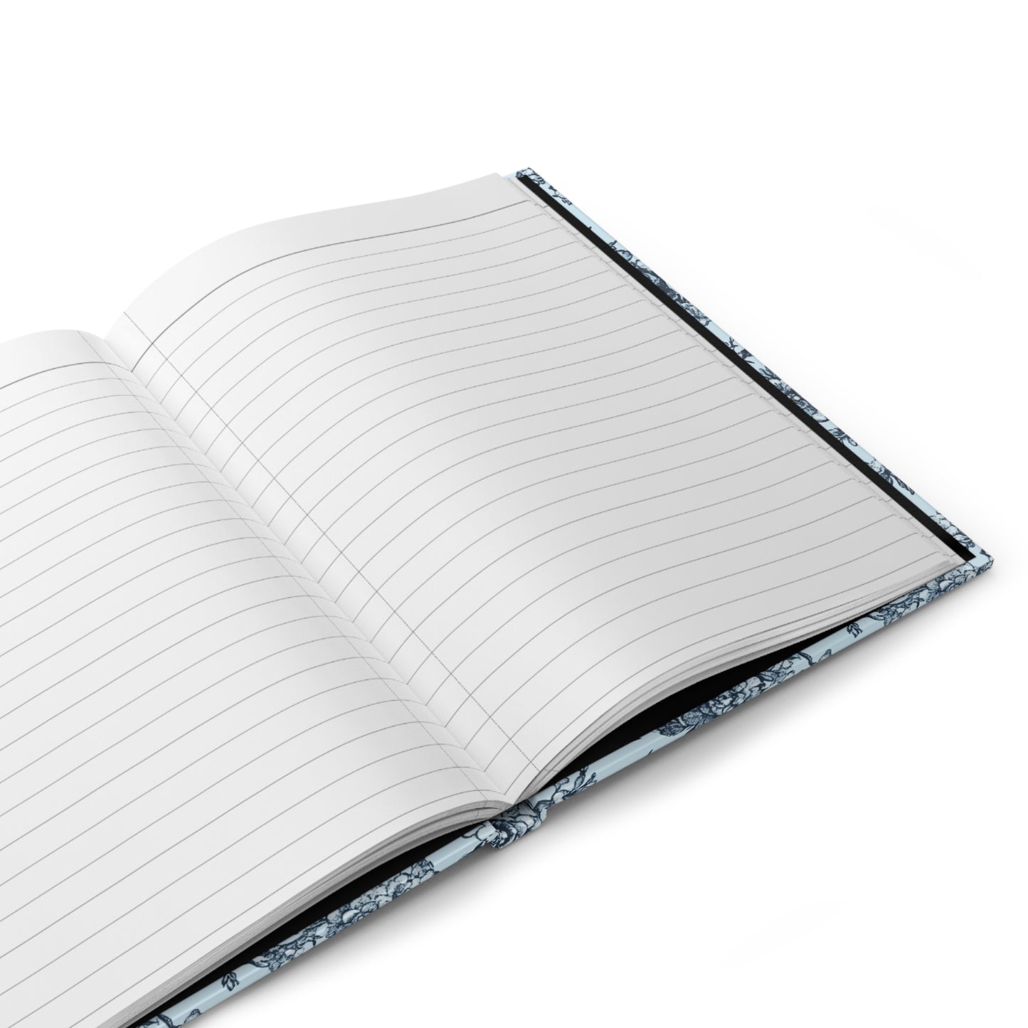 Blue Toile Hardcover Journal