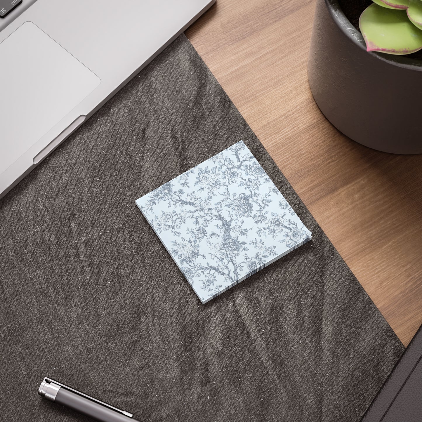 Blue Toile Post-it® Note Pads