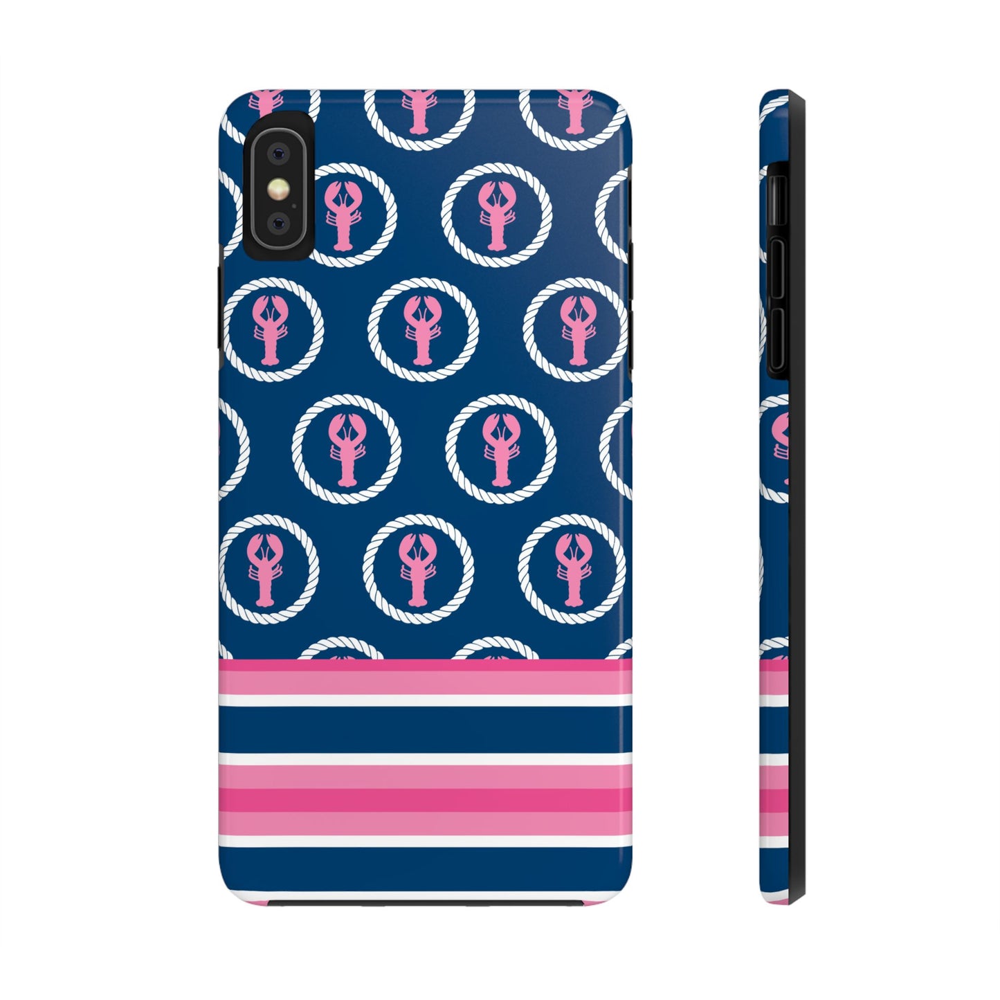 Preppy Lobsters Tough Phone Case