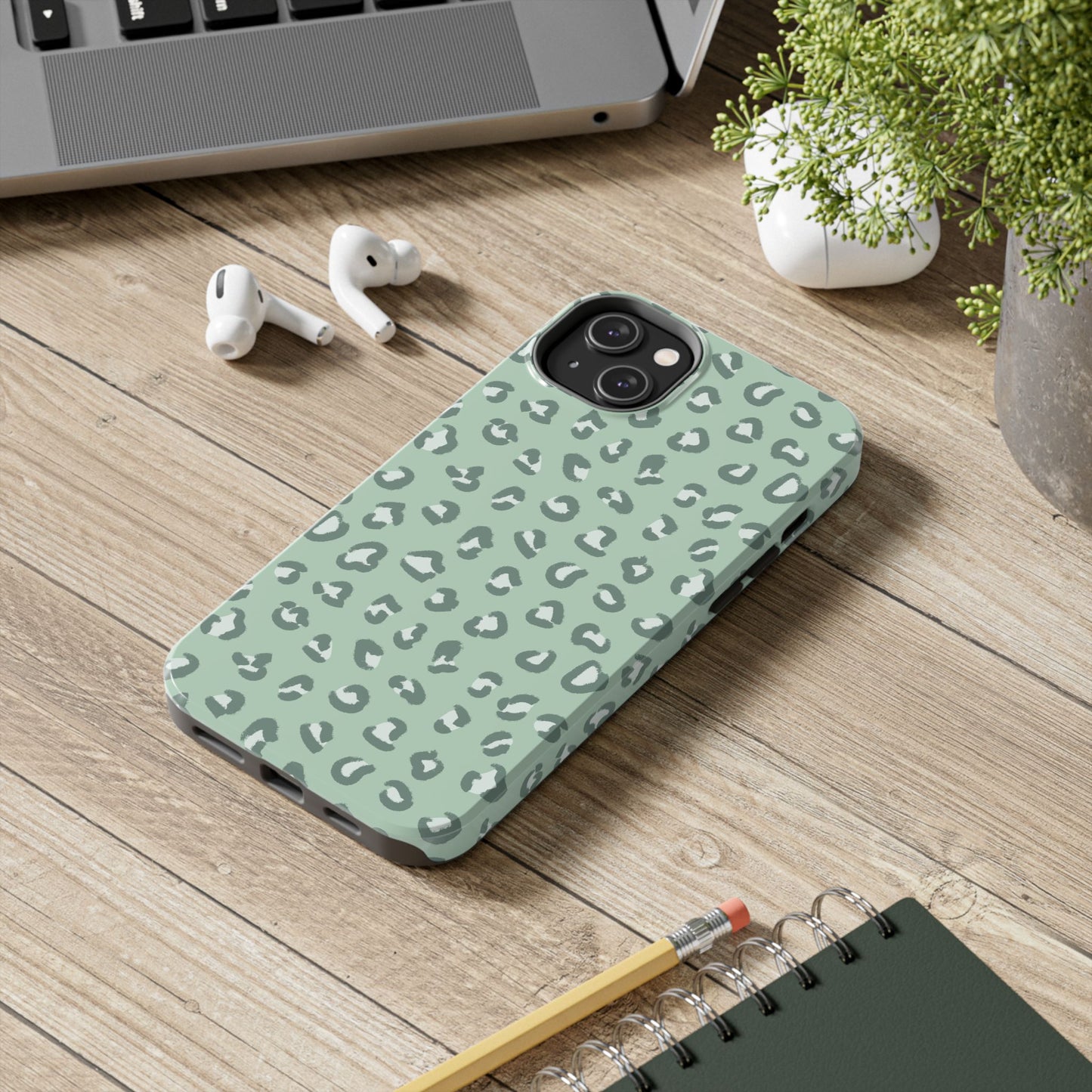 Pastel Leopard Tough Phone Case