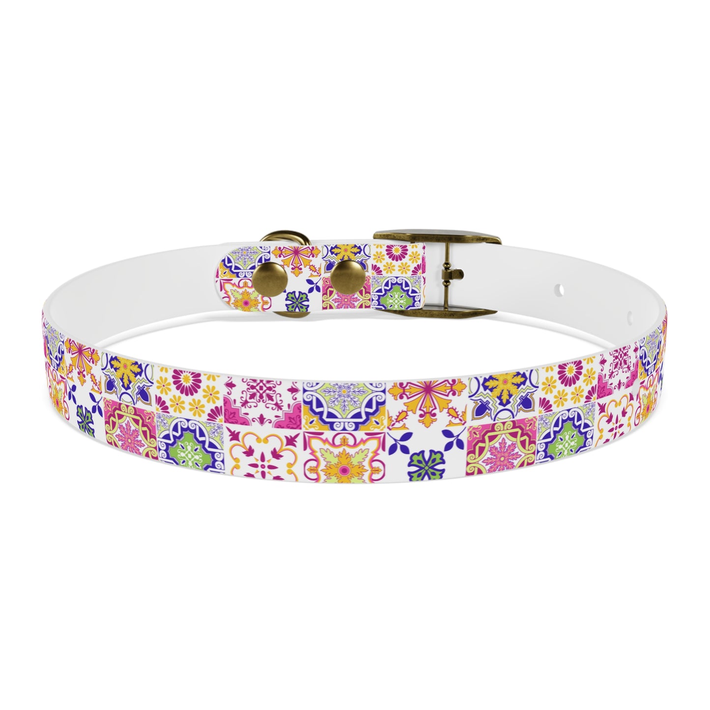 Tiled Dog Collar