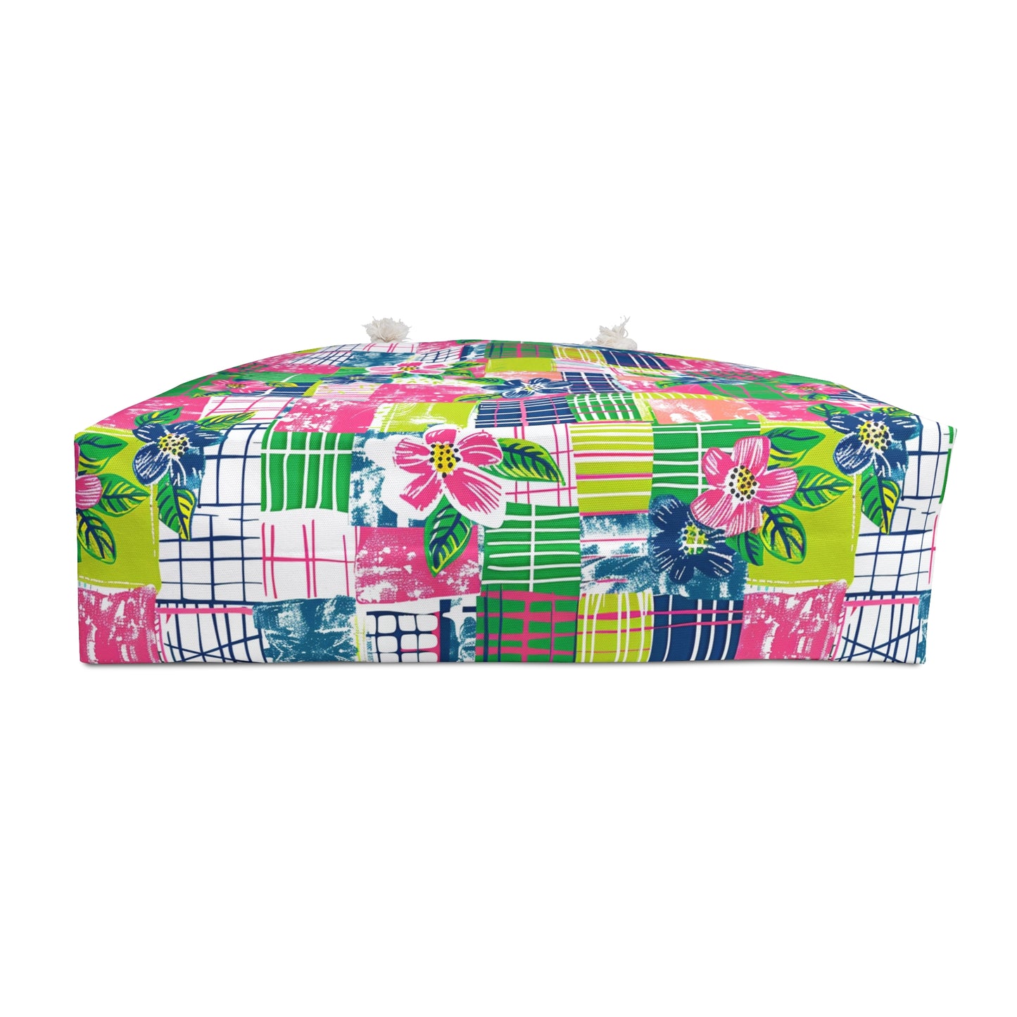 Tropical Madras Weekender Bag
