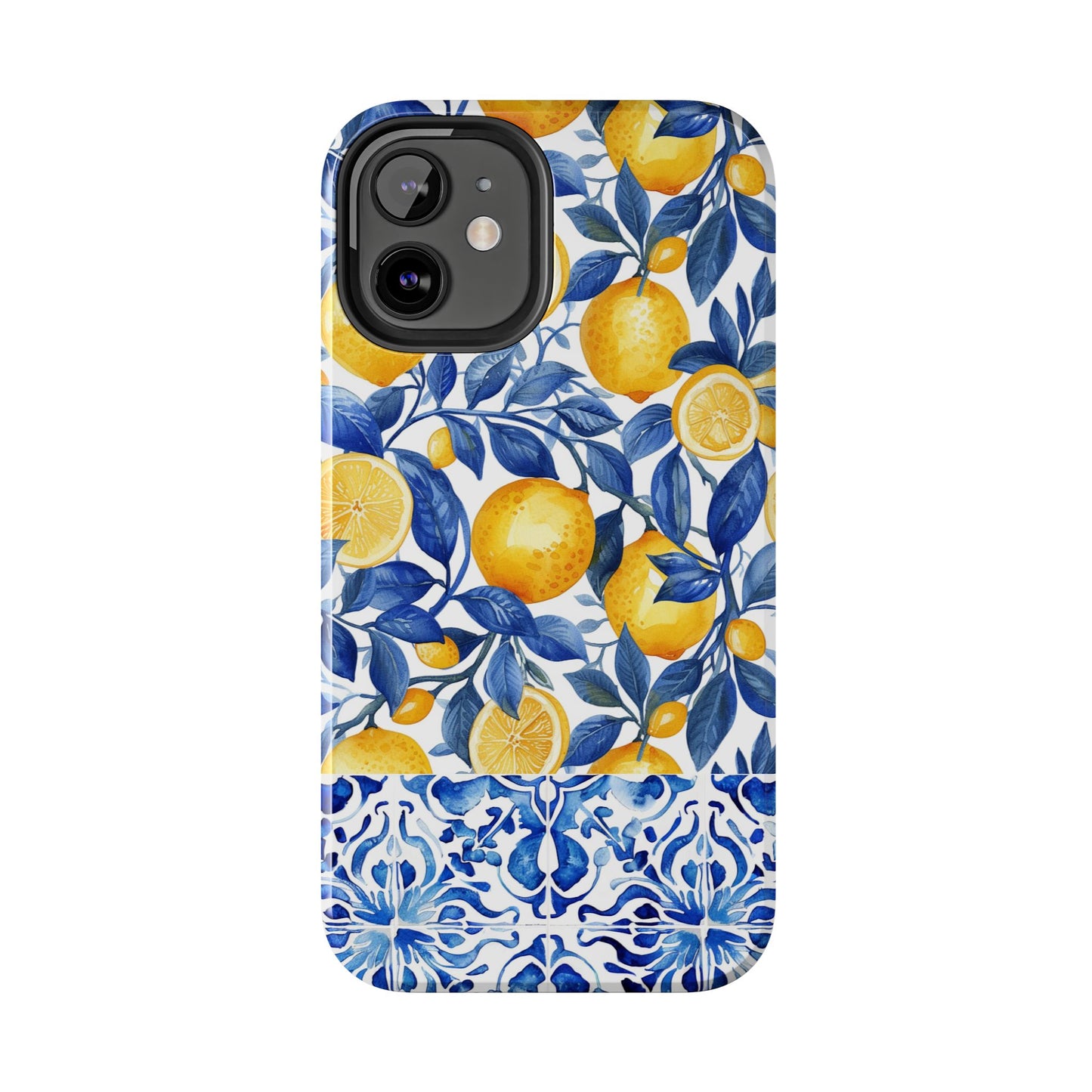 Lemons & Tiles Tough Phone Case