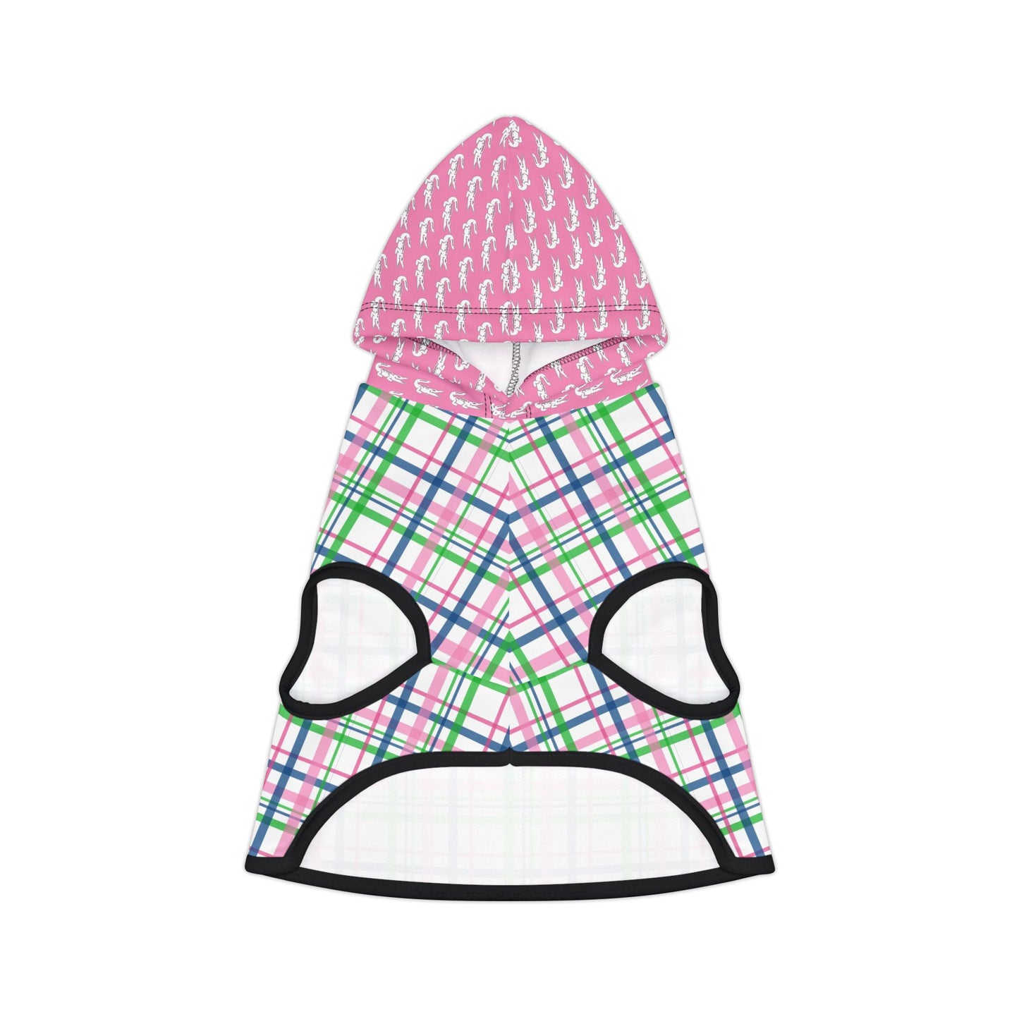 Gator Plaid Pet Hoodie