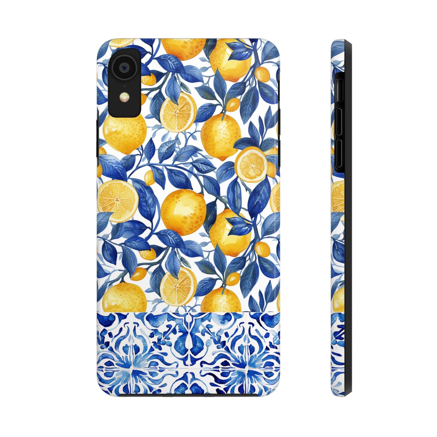 Lemons & Tiles Tough Phone Case