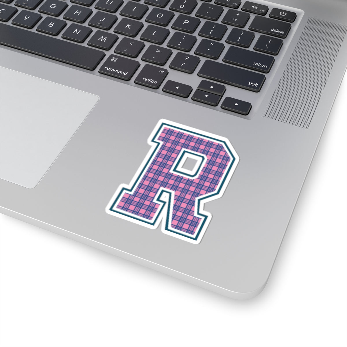 Preppy Letter R Kiss Cut Sticker