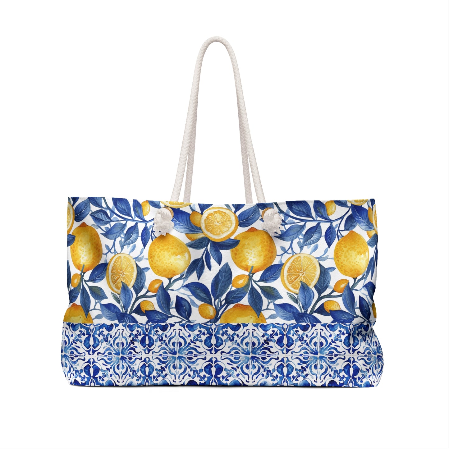Lemons & Tiles Weekender Bag