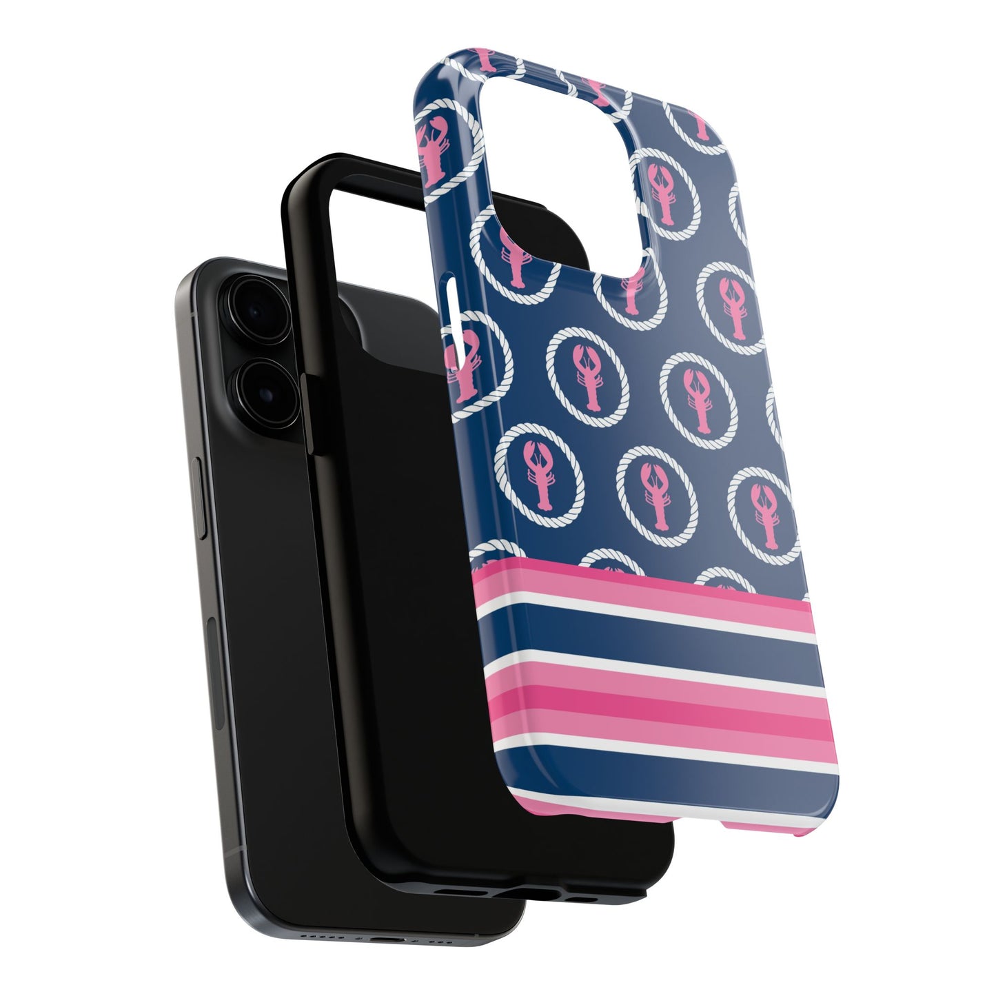 Preppy Lobsters Tough Phone Case