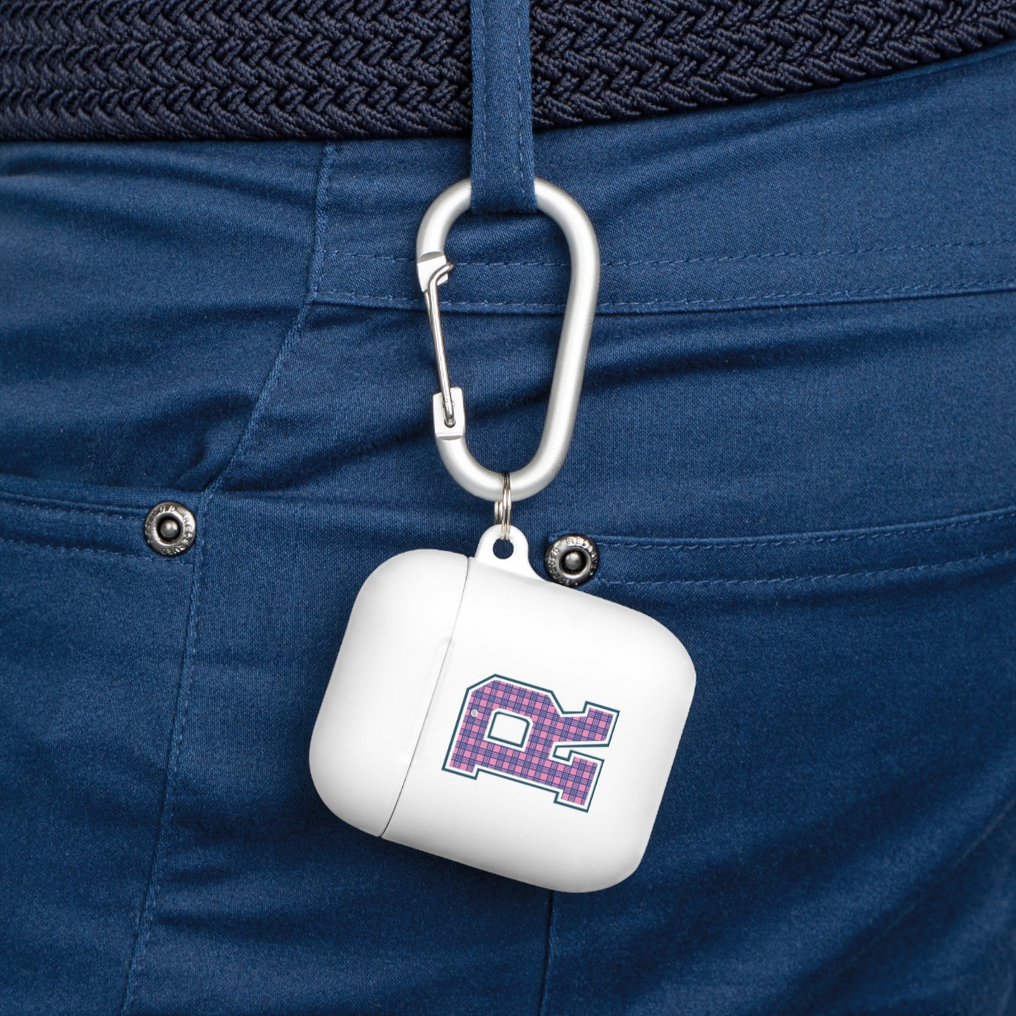 Preppy Letter R AirPods Case Cover
